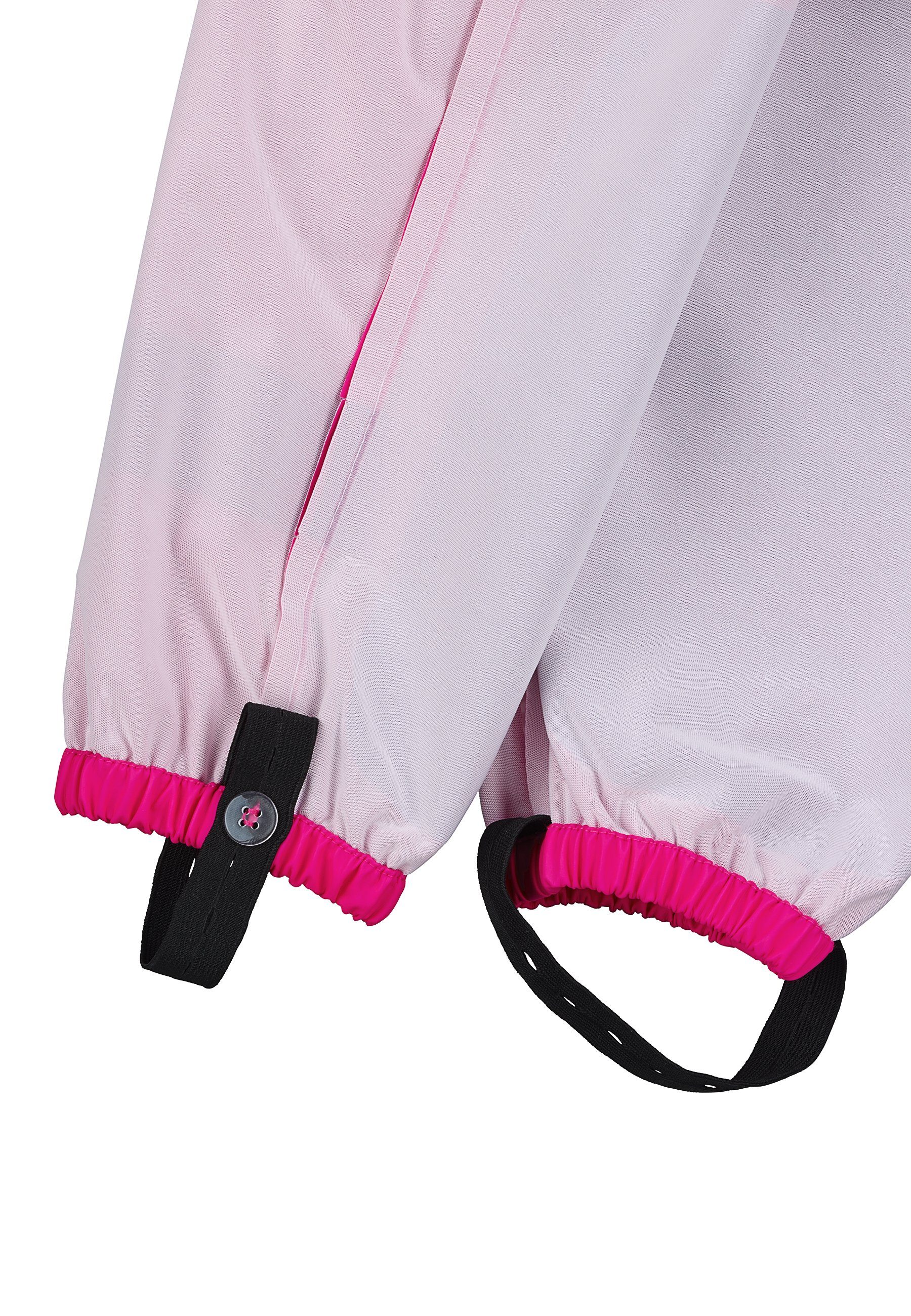pink Kinder, und Regenhose mit Regenhose (1-tlg) uni Reflektoren Trägern Funktions-Regenhose Funktions-Regenhose Sterntaler®