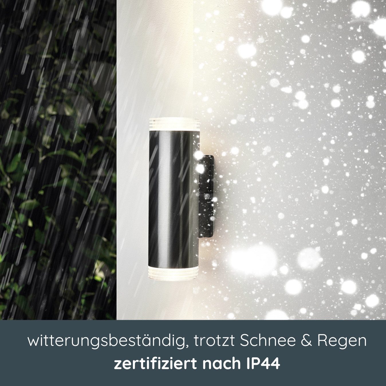 MeLiTec Wandleuchte LED Wand-Außenleuchte 145 & günstig online kaufen