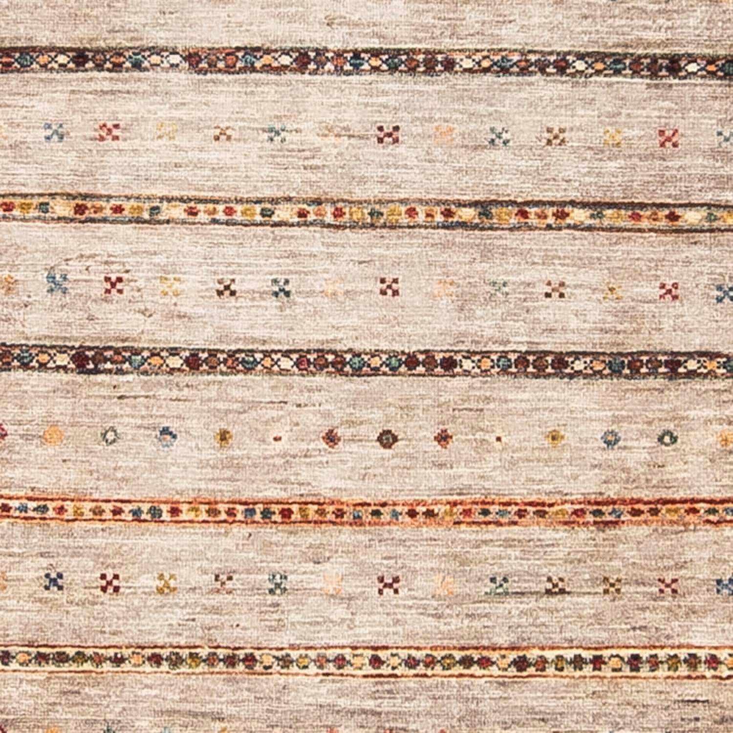 Orientteppich Ziegler - morgenland, hellbraun, Höhe: 307 Zertifikat x Wohnzimmer, cm Einzelstück mit mm, - Handgeknüpft, 6 77 rechteckig