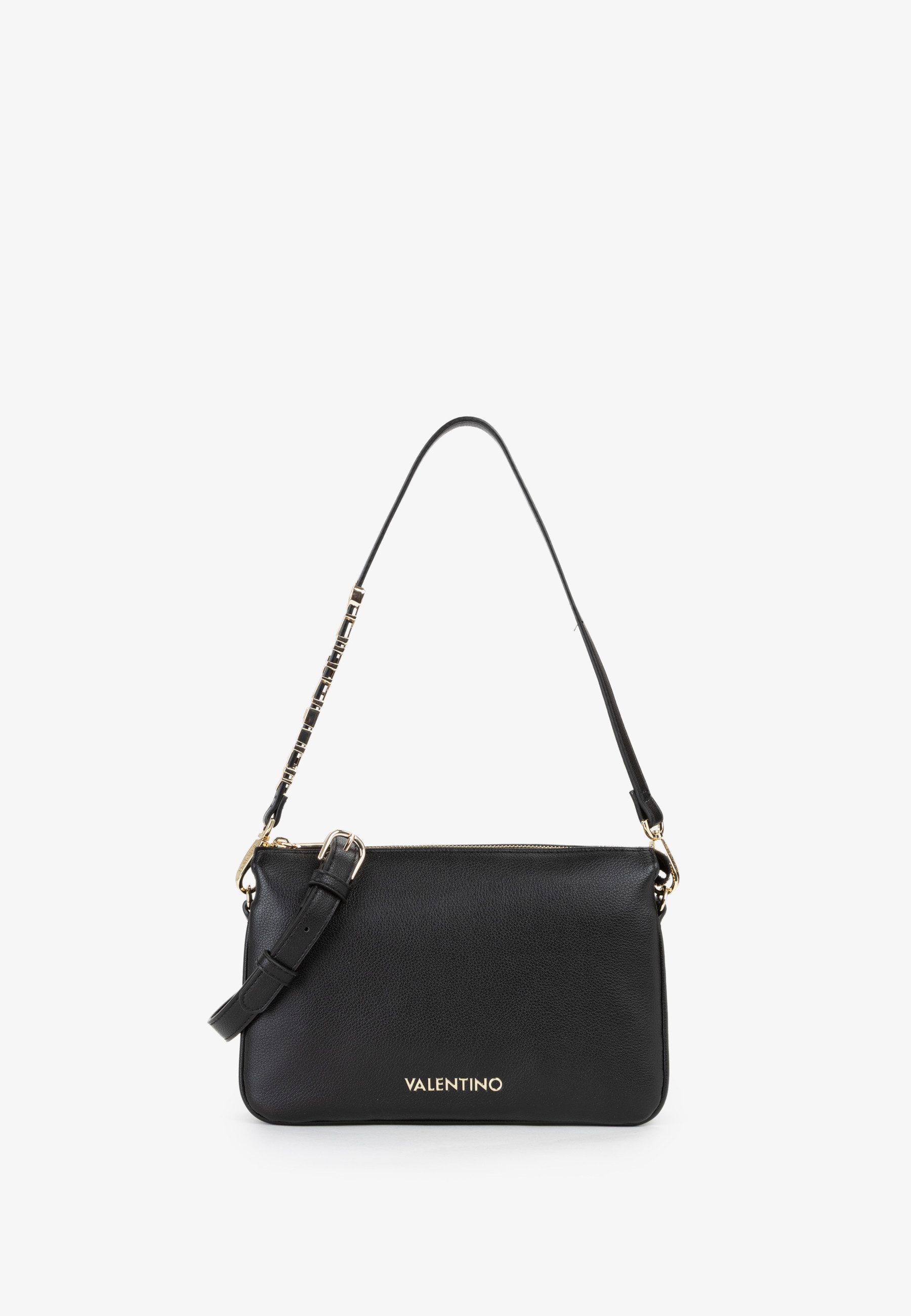 VALENTINO BAGS Umhängetasche BARN, Damen Schultertasche, Crossbody mit Logo-Verzierung am Umhängeriemen