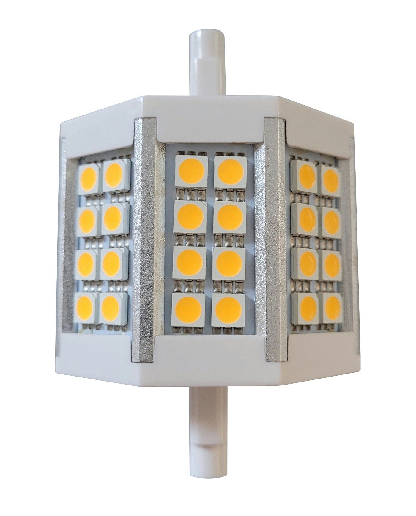 Provance LED-Leuchtmittel LED Stablampe J78 RX7S 4W 390 Lumen 2700 Kelvin 24 LEDs, R7s, warmweiß