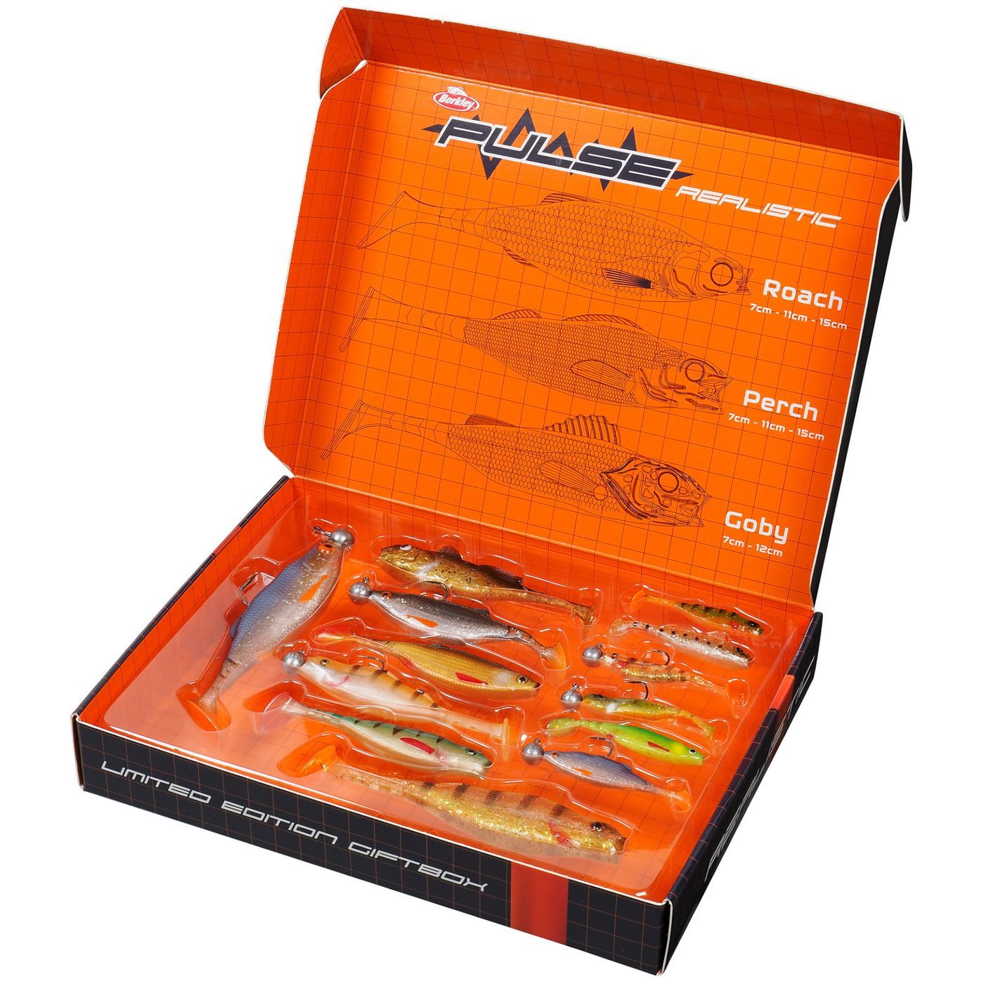 Kunstköder Berkley Pulse Realistic Geschenk für Angler - Gummifische + Jigs