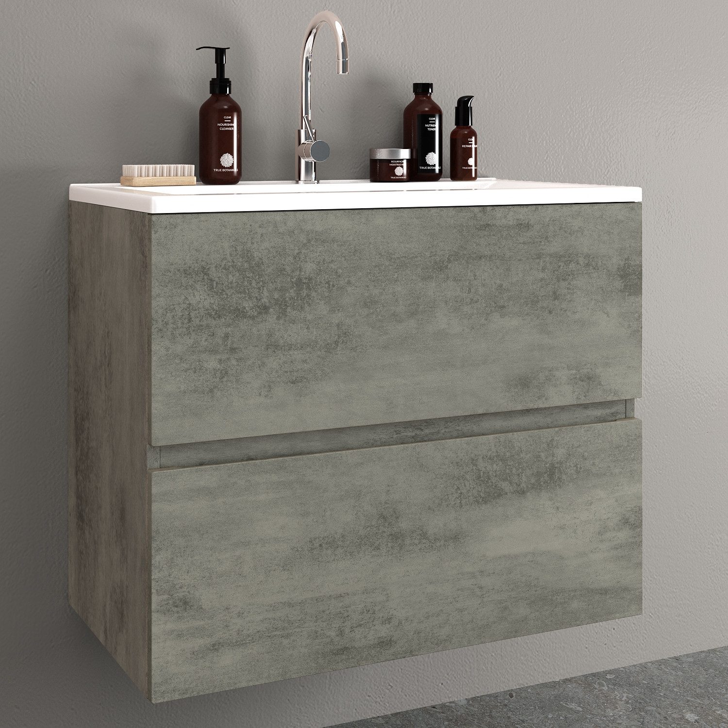 Möbelhandel Klipenstein Waschbeckenunterschrank 65/80/100 cm, mit günstig online kaufen