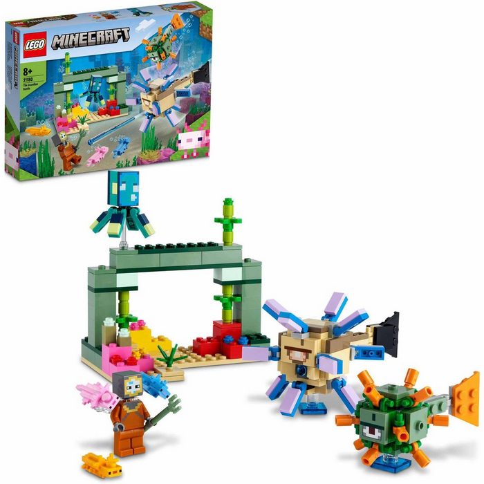 LEGO® Konstruktionsspielsteine Das Wächterduell (21180) LEGO® Minecraft™ (255 St)