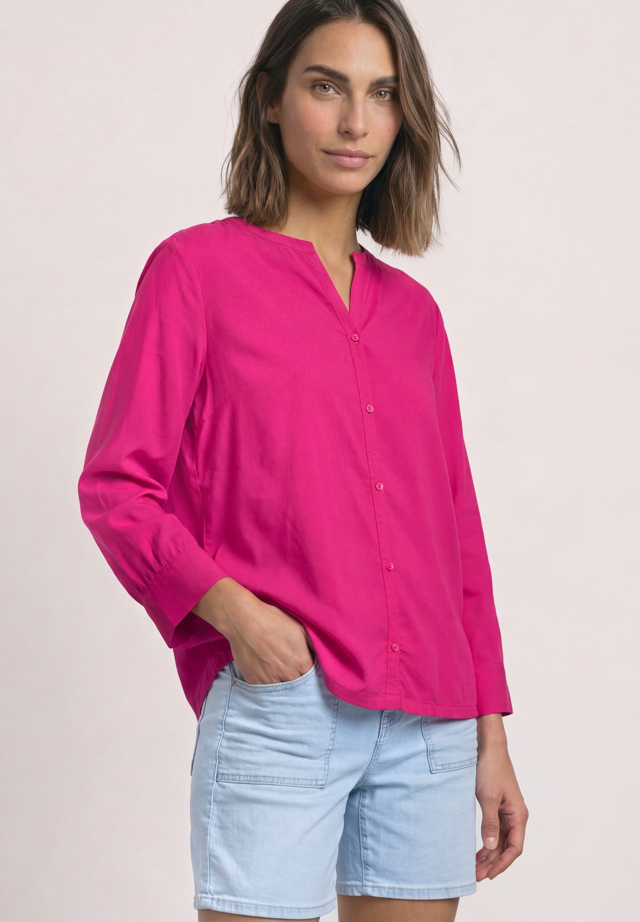 STREET ONE Shirtbluse mit 3/4 Ärmeln