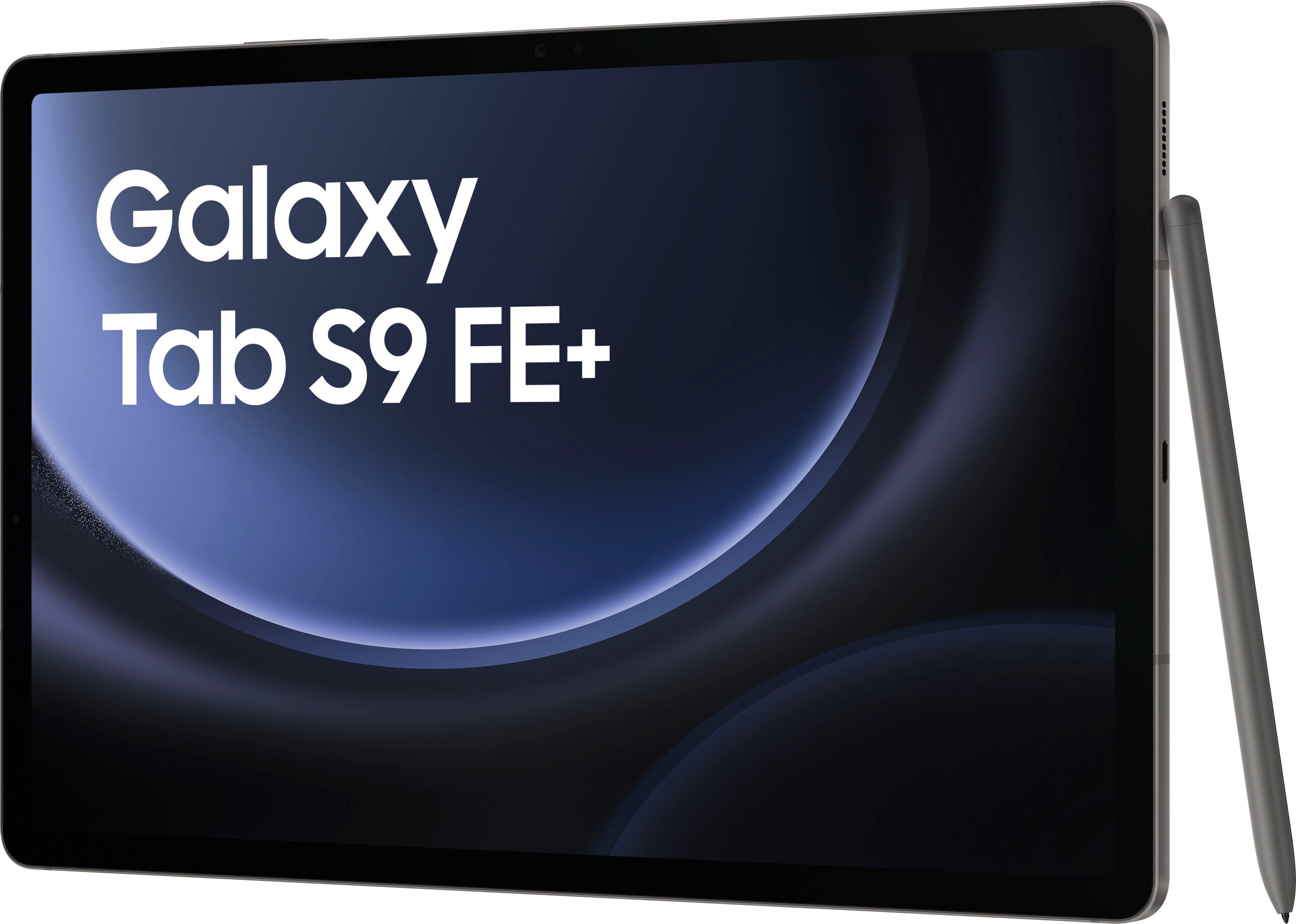 Samsung Tablet FE+ S9 Tab Galaxy (12,4", GB, 128 gray UI,Knox) Android,One