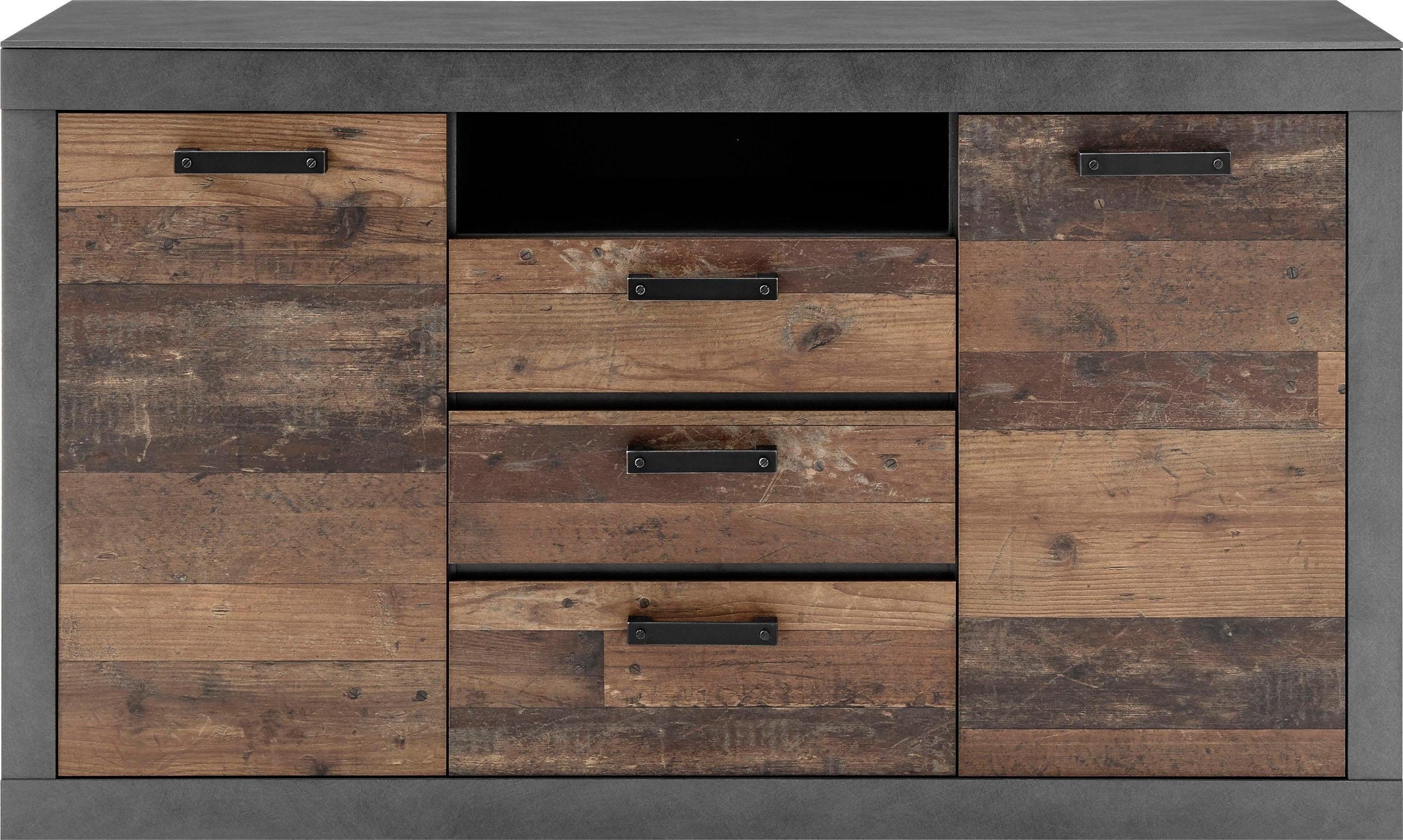 Home affaire Sideboard BROOKLYN, Breite ca. 153 cm