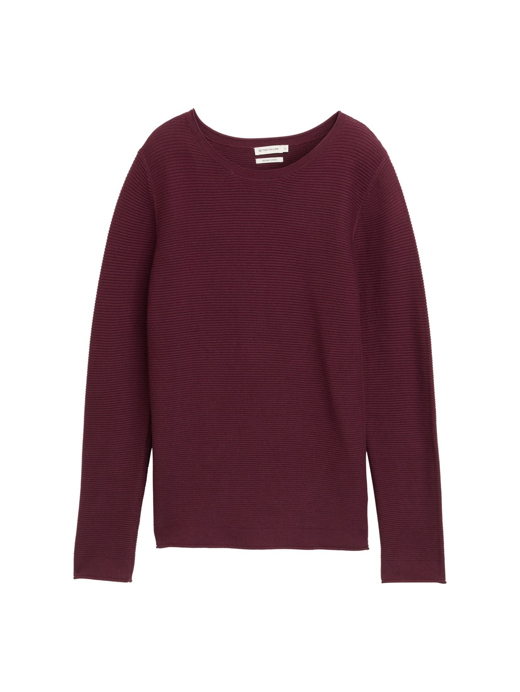 TOM TAILOR Strickpullover Strickpullover aus Bio-Baumwolle günstig online kaufen