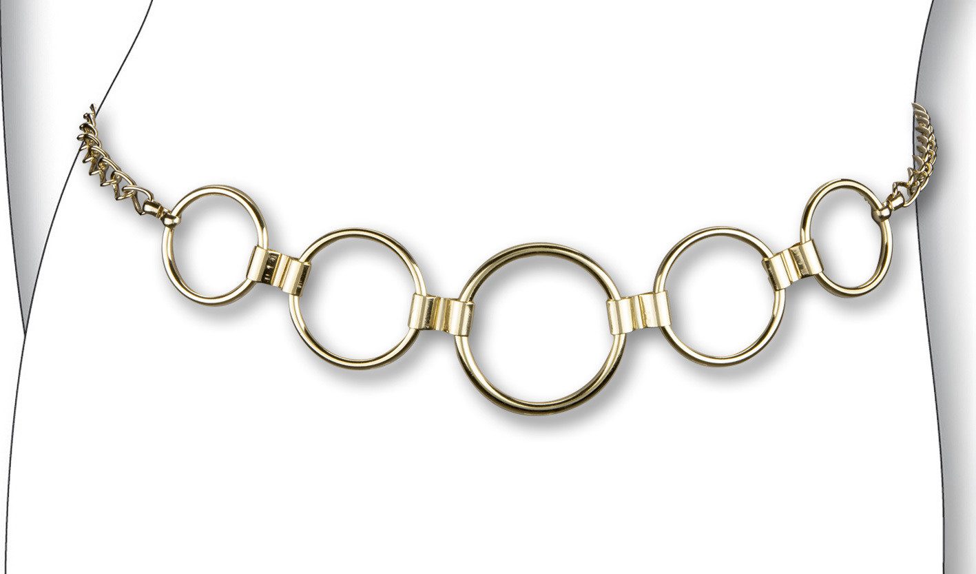 BERND GÖTZ Kettengürtel Kettengürtel in elegant abgestuftem Ringdesign