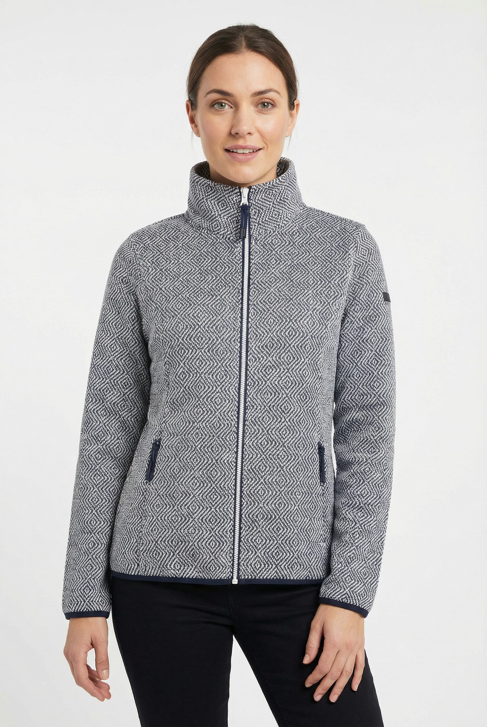 Icepeak Fleecejacke AIKES sportlicher Stil, für Sport- und Outdooraktivitäten