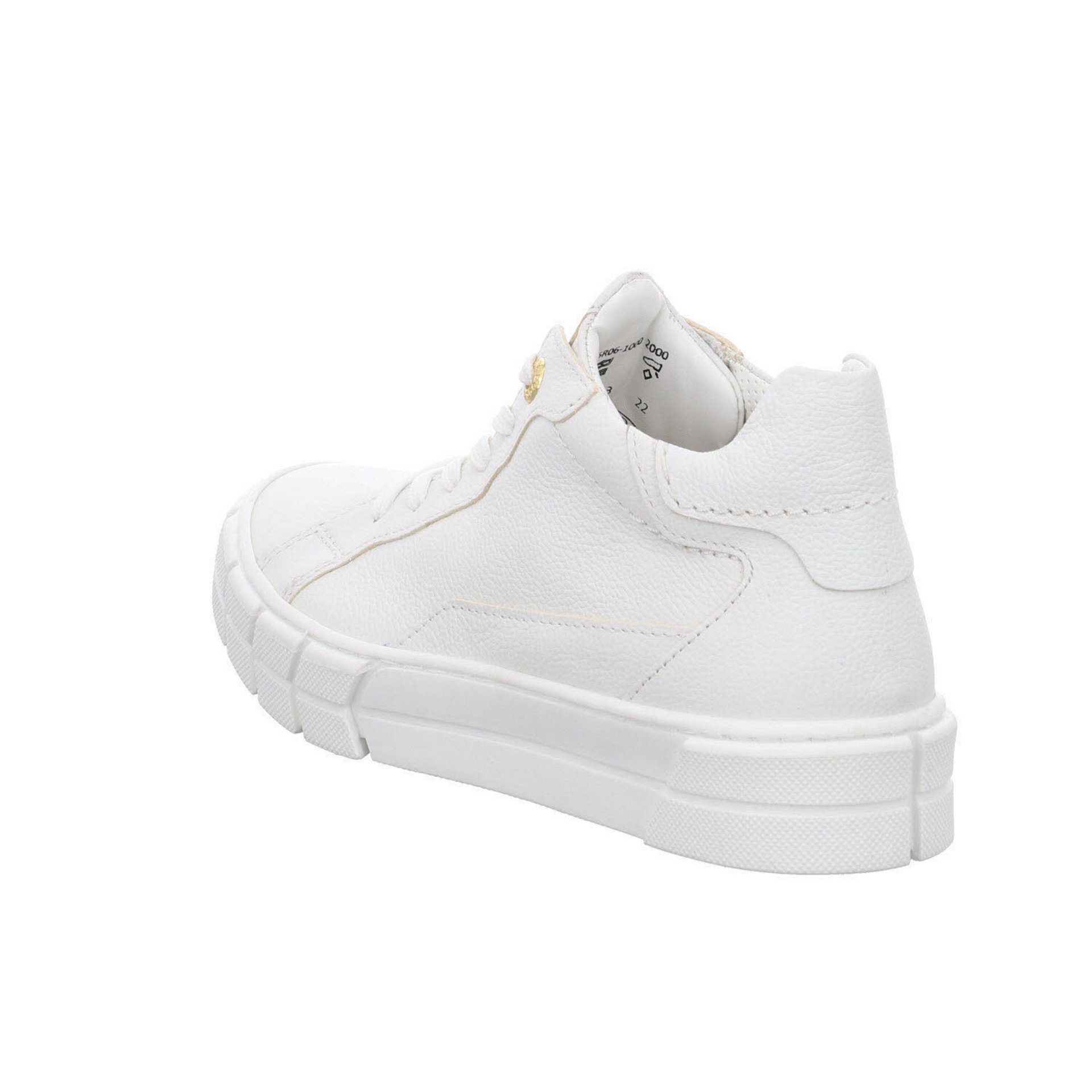 bugatti Damen Schnürhalbschuhe Tia Schnürschuh white Glattleder Schnürschuh