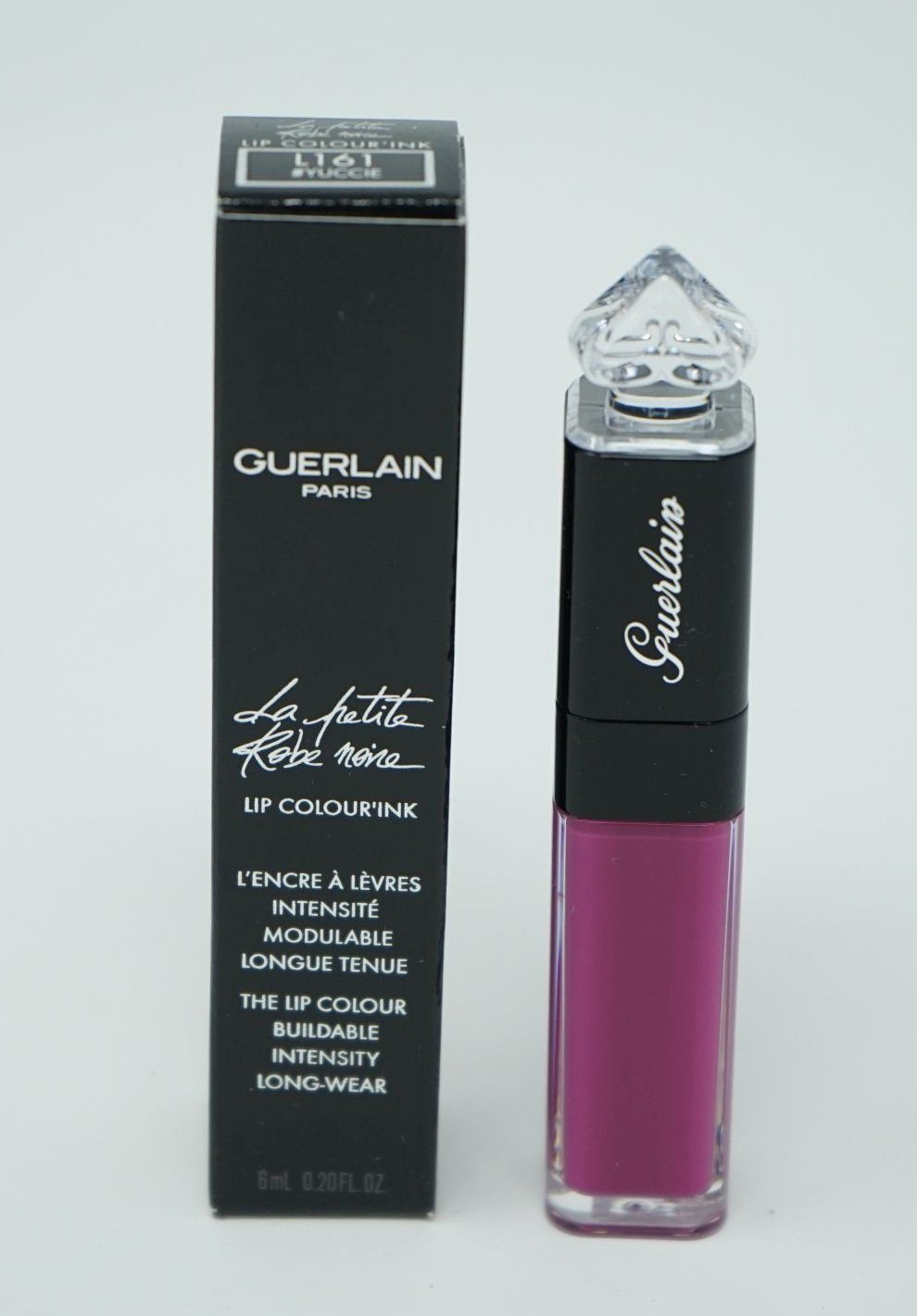 GUERLAIN Lipgloss Guerlain La Petite Robe Noir Lip Colour Ink Lip Colour L161 Yuccie