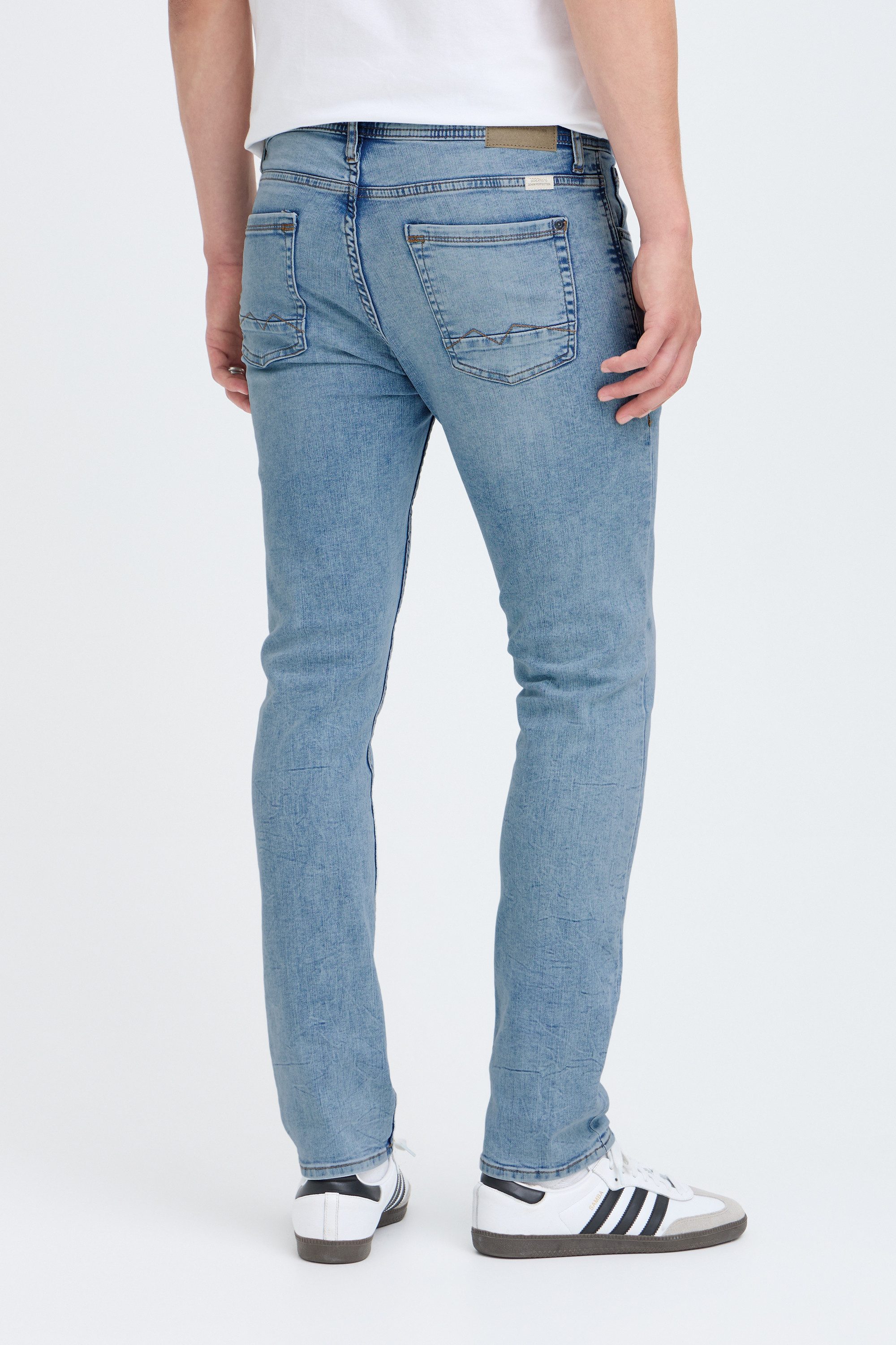 Blend 5-Pocket-Jeans BHJet Modische Slim-Fit-Jeans mit niedriger Bundhöhe und schmalem Bein – Bild 4 von 5