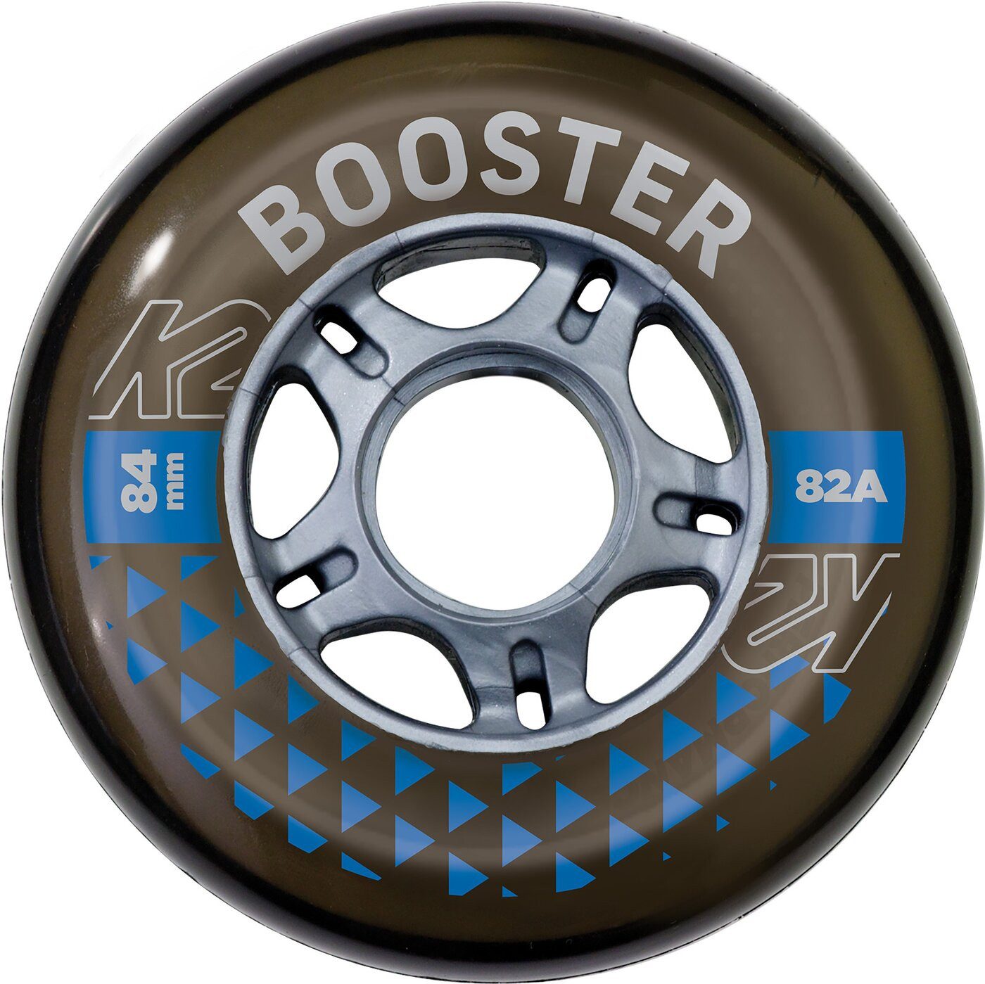 Inlineskates-Rolle BOOSTER 84MM 82A 4-WHEEL PACK DESIGN