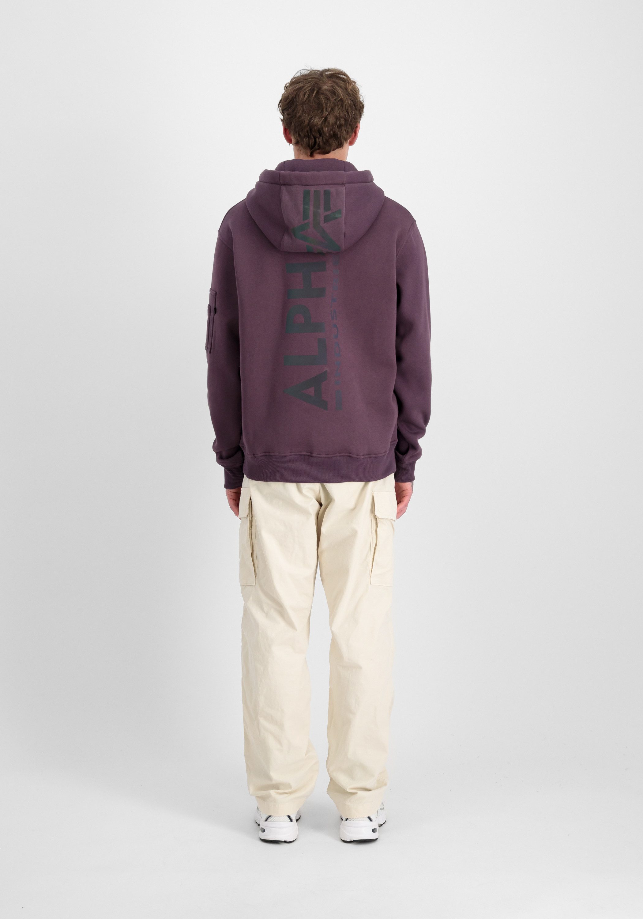 Alpha Industries Hoodie Backprint Hoodie Rainbow Refl. Print