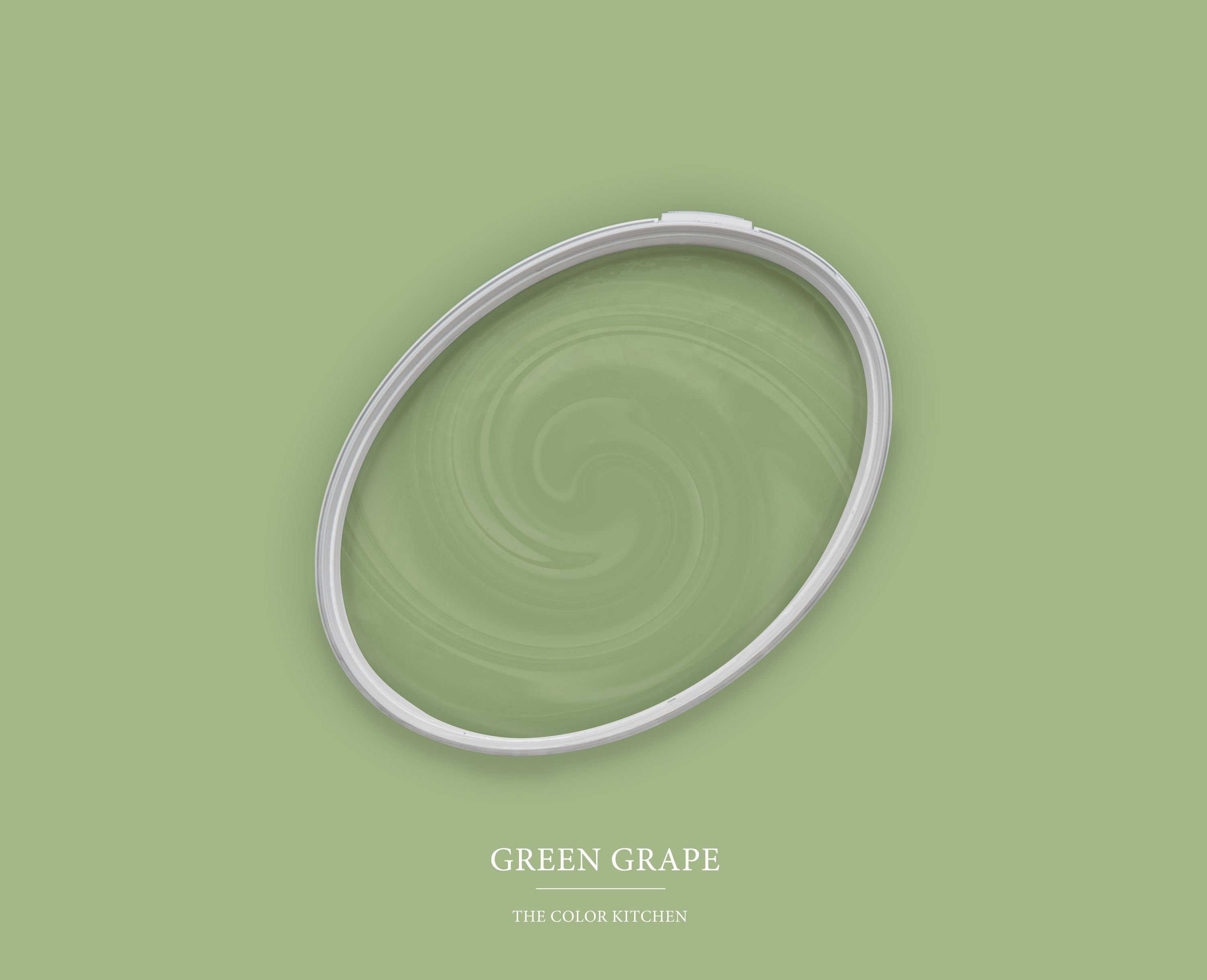 A.S. Création Wandfarbe, Wand- und Deckenfarbe Seidenmatt Innenfarbe 4008 2,5l Green Grape