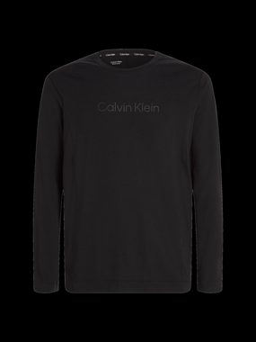 Calvin Klein Sport Langarmshirt mit Rundhalsausschnitt