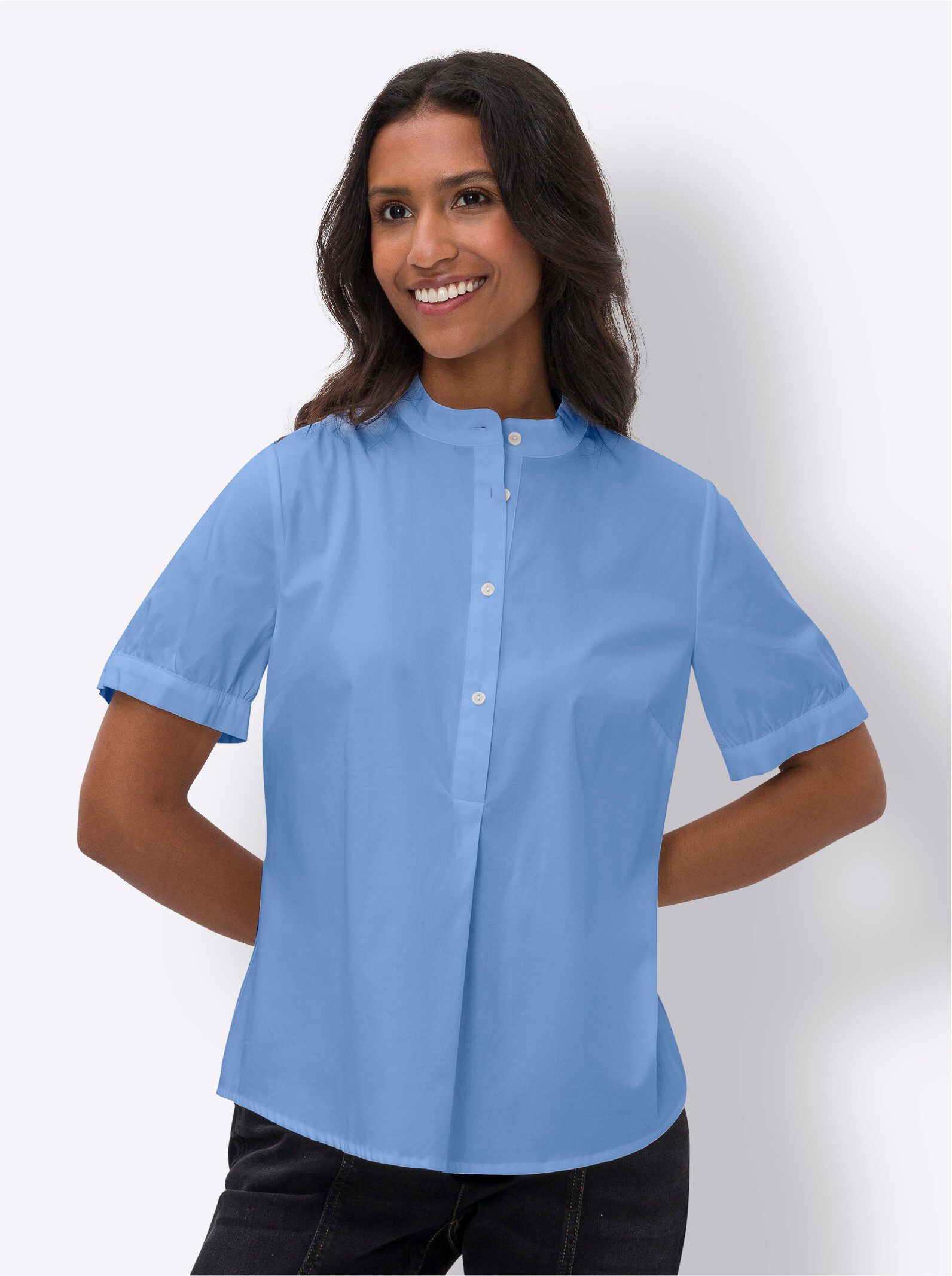 heine Klassische Bluse Stretchbluse günstig online kaufen