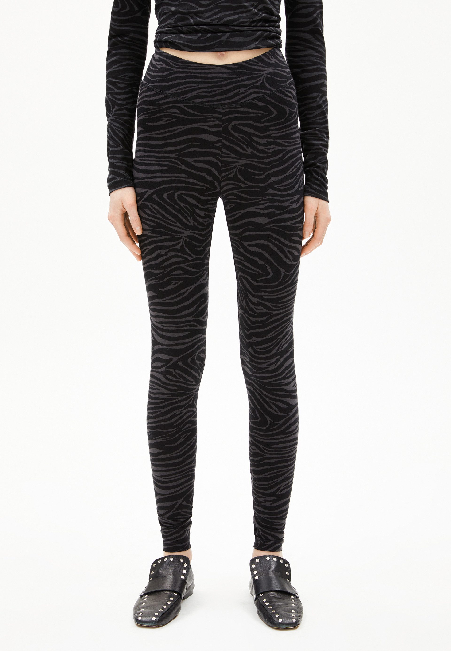 Armedangels Leggings FARIBAA ZEBRARAA Leggings aus günstig online kaufen