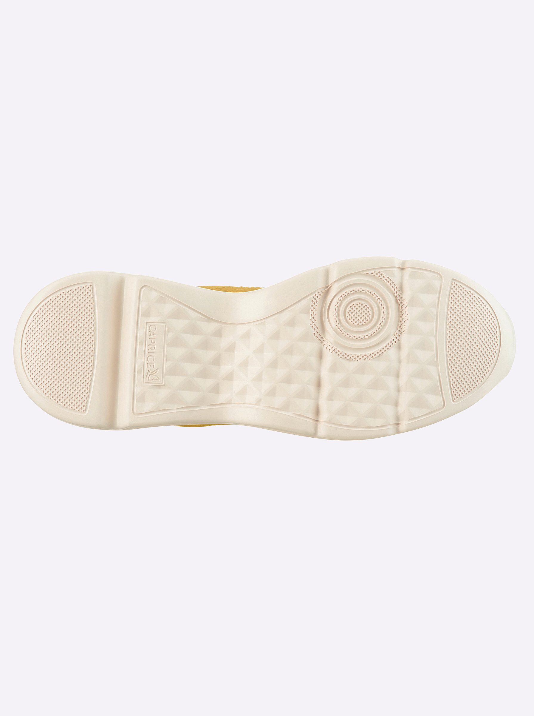 Caprice Sneaker Sneaker Flexible Laufsohle, Wechselfußbett, weiche Polsterung, Schrittdämpfung