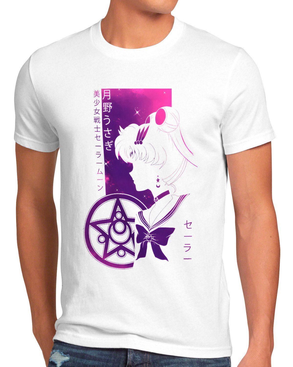 style3 T-Shirt Bunny Tsukino sailor moon anime manga cosplay crystal