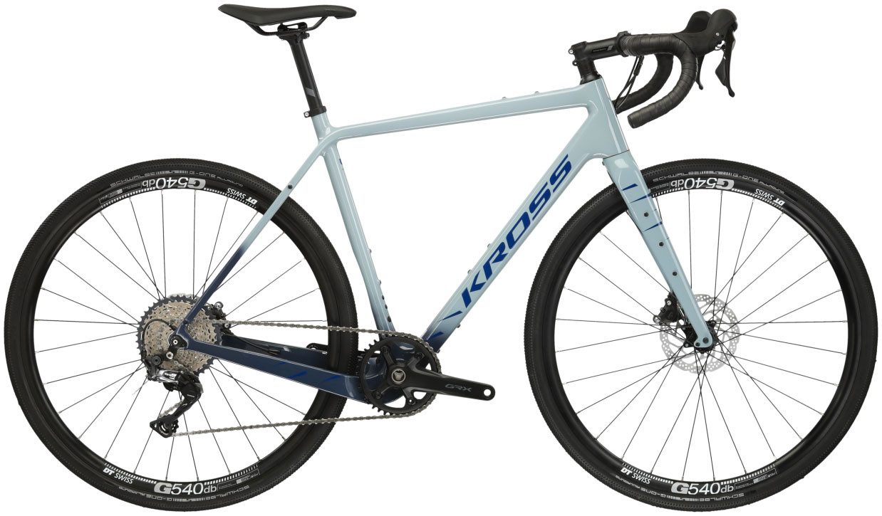 Gravelbike KROSS Gravelbike Esker 7.0 28" blau 11 Gänge