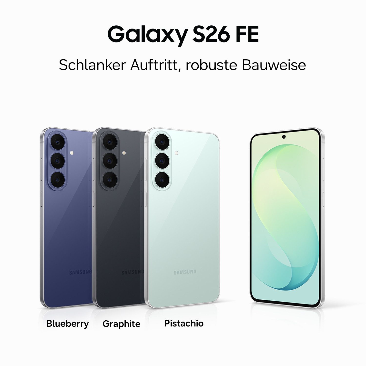 Samsung Galaxy S26 FE Smartphone (17,11 cm/6,7 Zoll, 128 GB Speicherplatz, 50 MP Kamera) – Bild 2 von 5