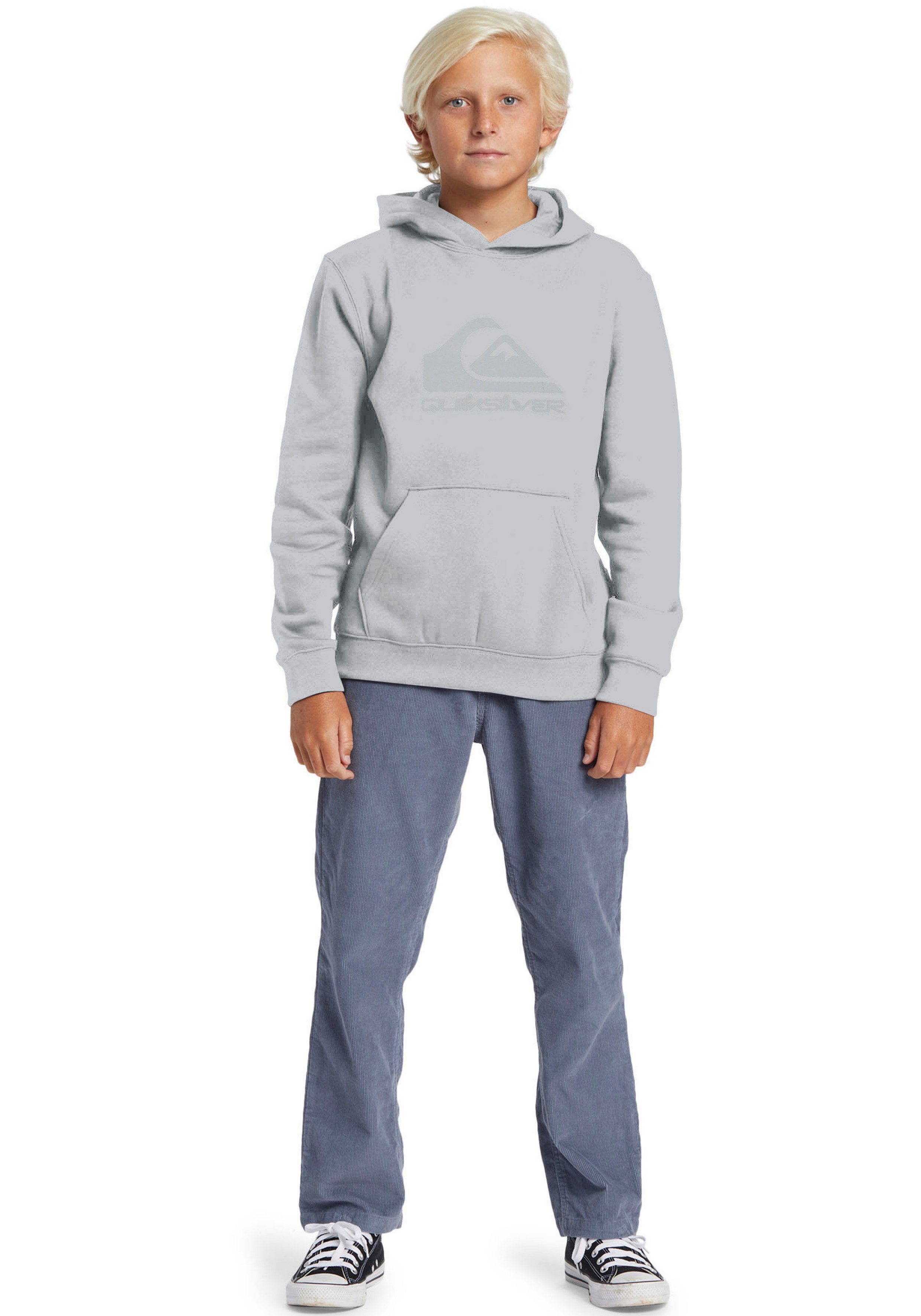 Quiksilver Kapuzensweatshirt COMP LOGO HOODIE YOUTH für Teens, aus Baumwolle und Polyester, in den Größen 10 bis 16