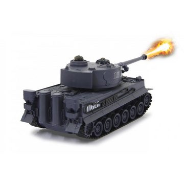 Jamara RC-Panzer Tiger Battle Set 1:28 2,4GHz, 2 Modelle, 2 Fernsteuerungen, Kampffahrzeug, ferngesteuertes Fahrzeug