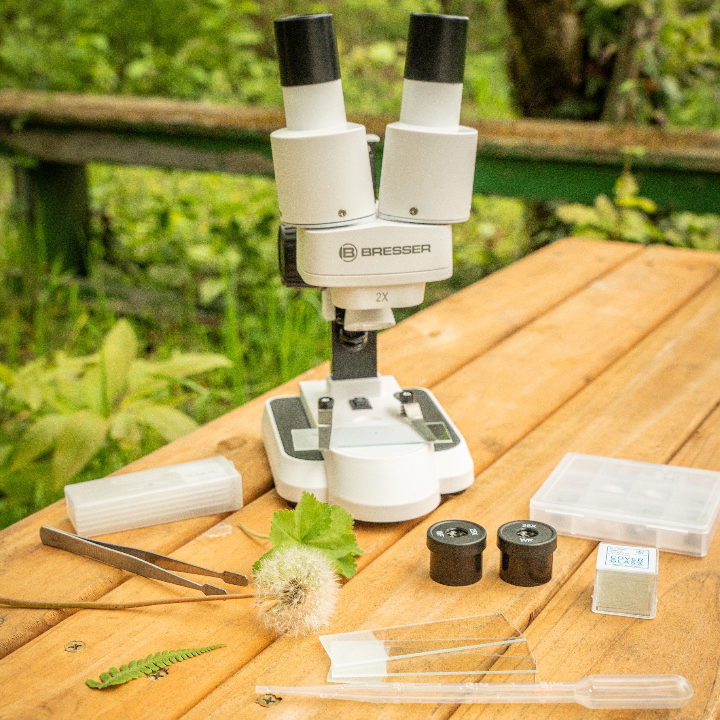 BRESSER junior BRESSER JUNIOR Auflicht- und Durchlichtmikroskop mit 20- und günstig online kaufen
