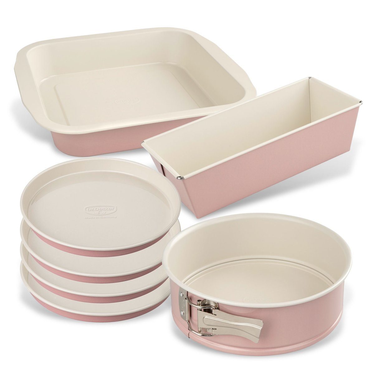 Back-Set Backformen-Set "Modern Baking Retro Design", 7-teilig