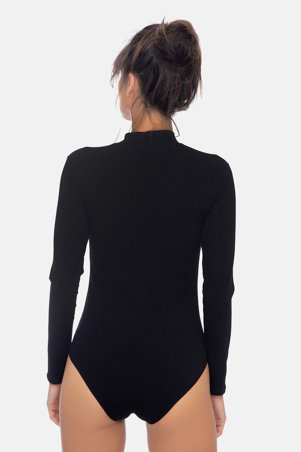 Evoni Body Langarmbody Thermobody Halbkragen