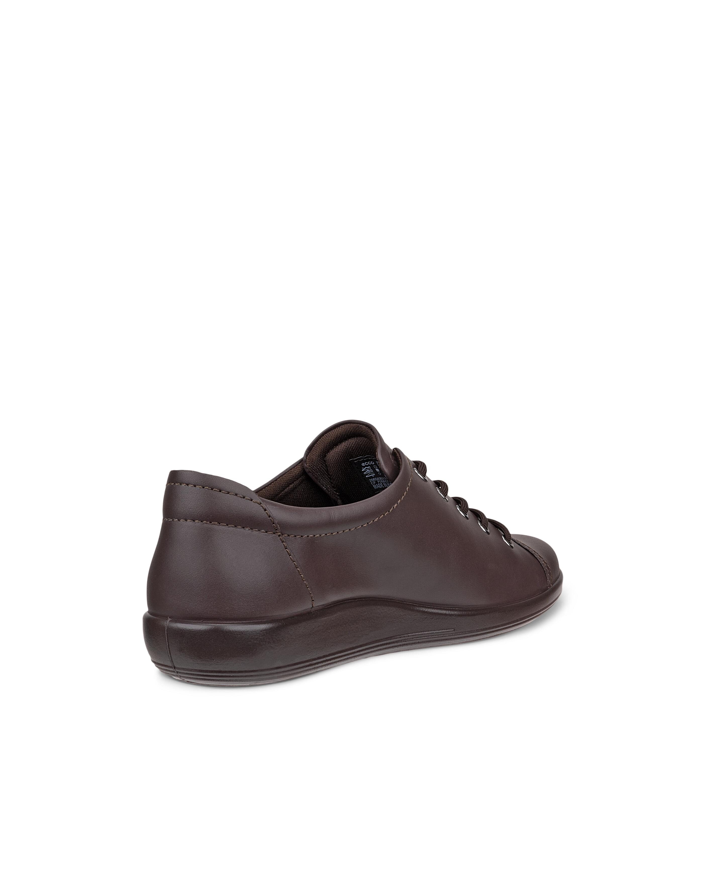 Ecco Ecco Soft 2.0 Schnürschuh, Freizeitschuh, Halbschuh, Schnürschuh mit dezenter Logo Prägung