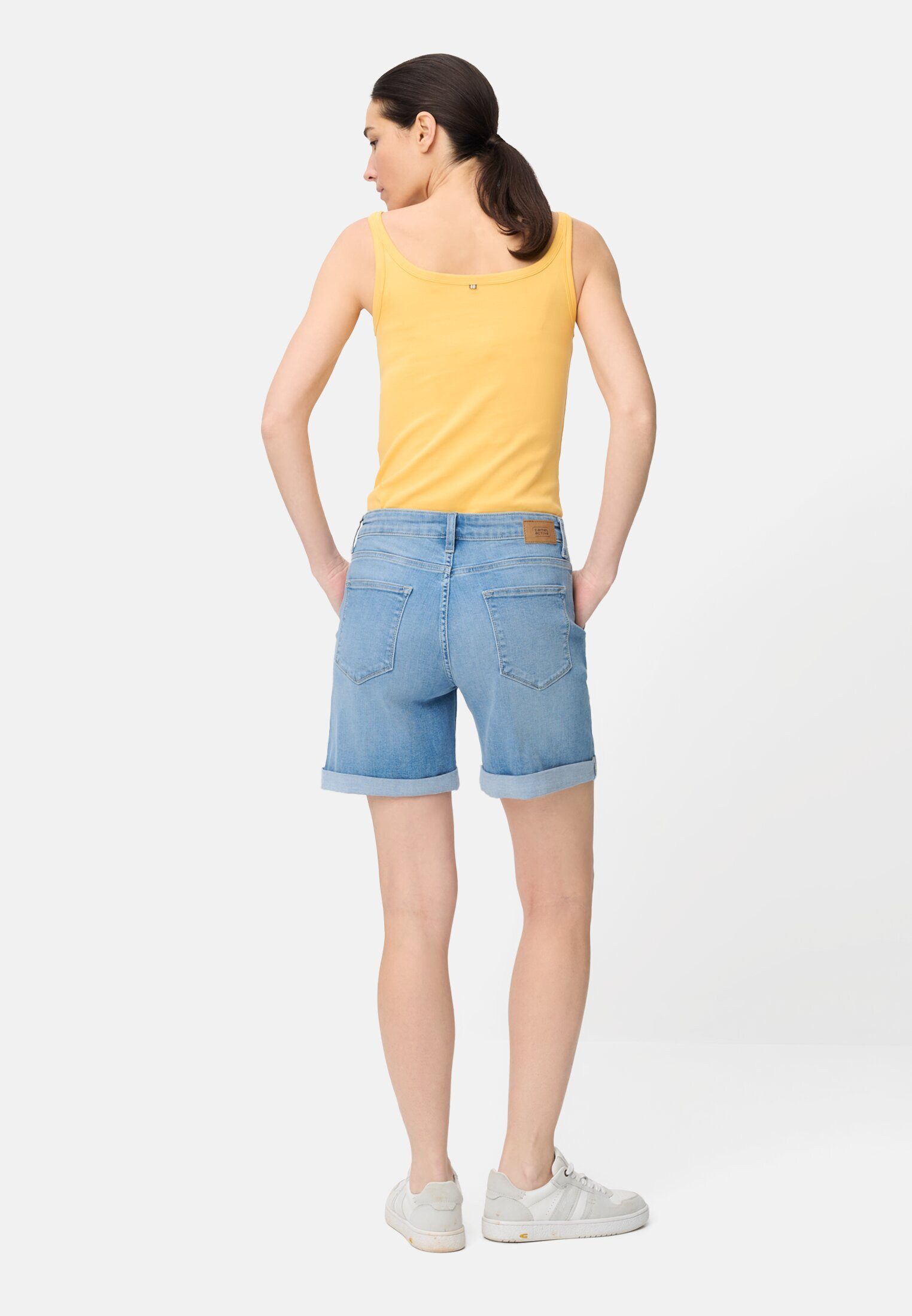 camel active Shorts aus einem Baumwollmix