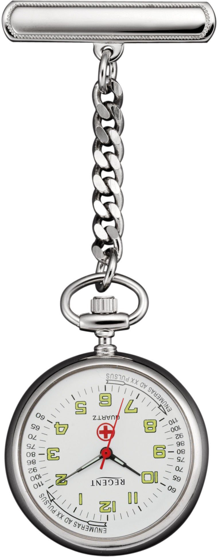 Regent Krankenpflegeuhr P756, Quarzuhr, Damenuhr, Herrenuhr, Geschenkidee