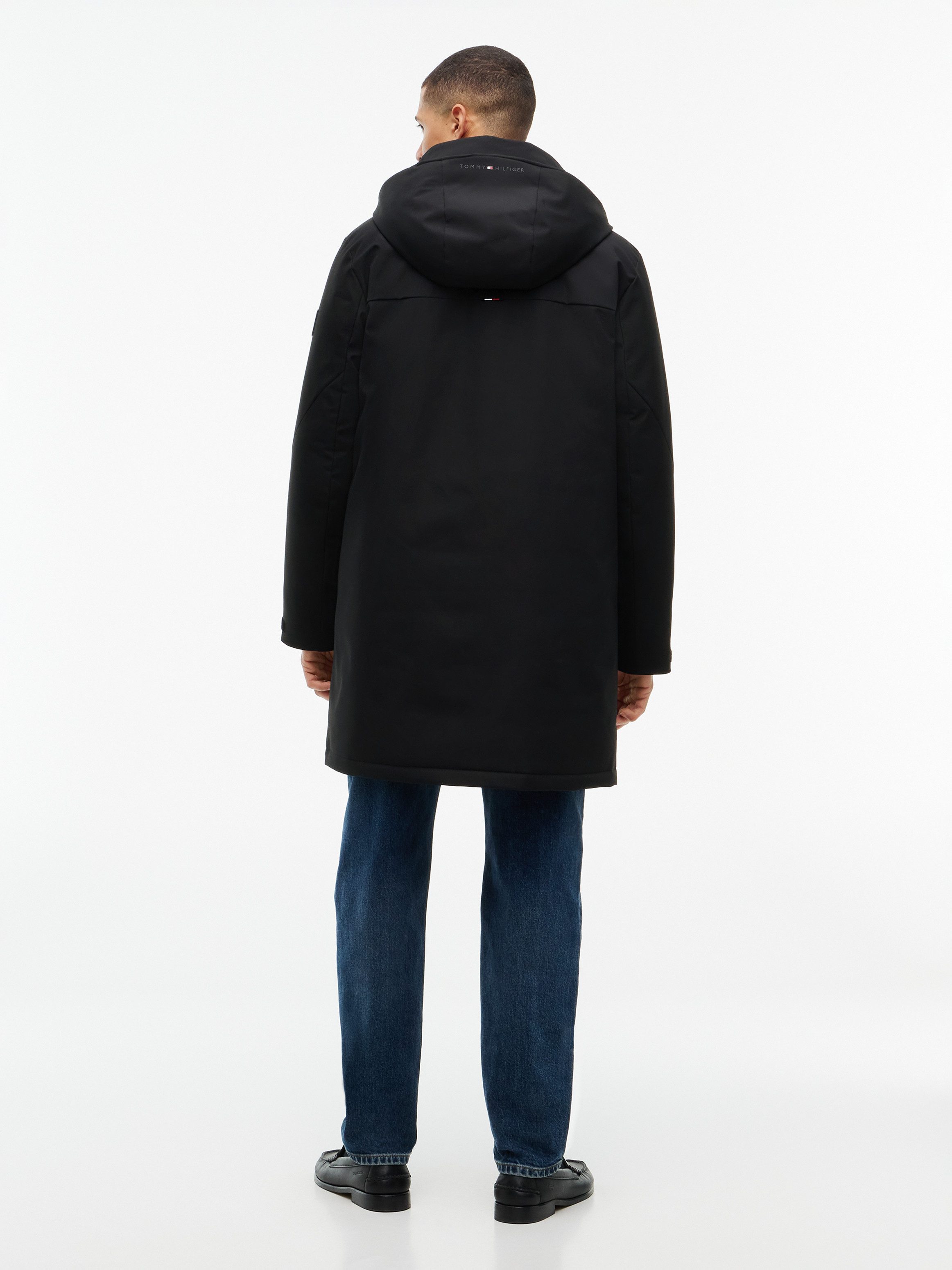 Tommy Hilfiger Kurzmantel TECH HOODED PADDED PARKA