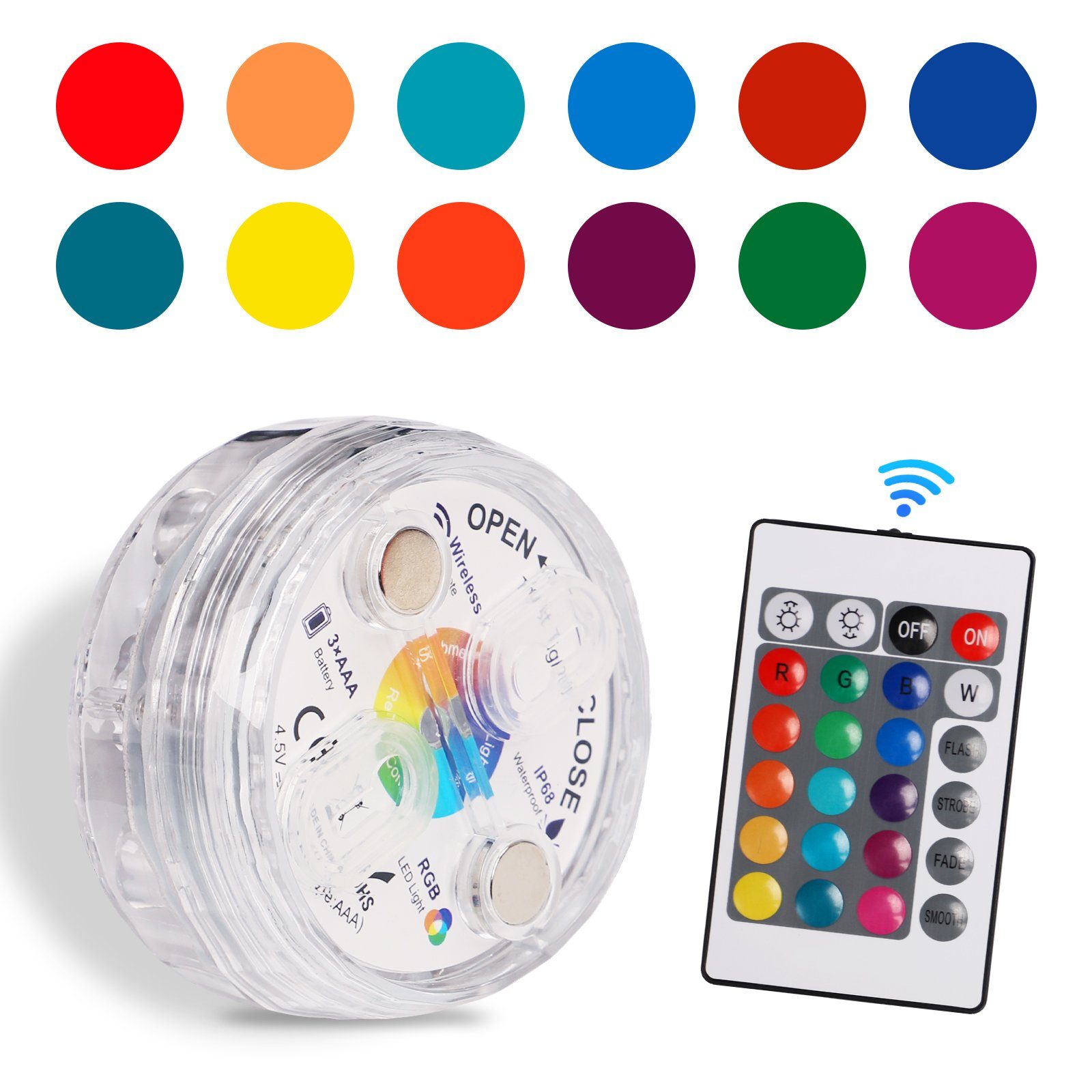 Dripex Lowboard TV Eckschrank Fernsehtisch Hochglanz mit LED 100x40x68 cm, Schwarz