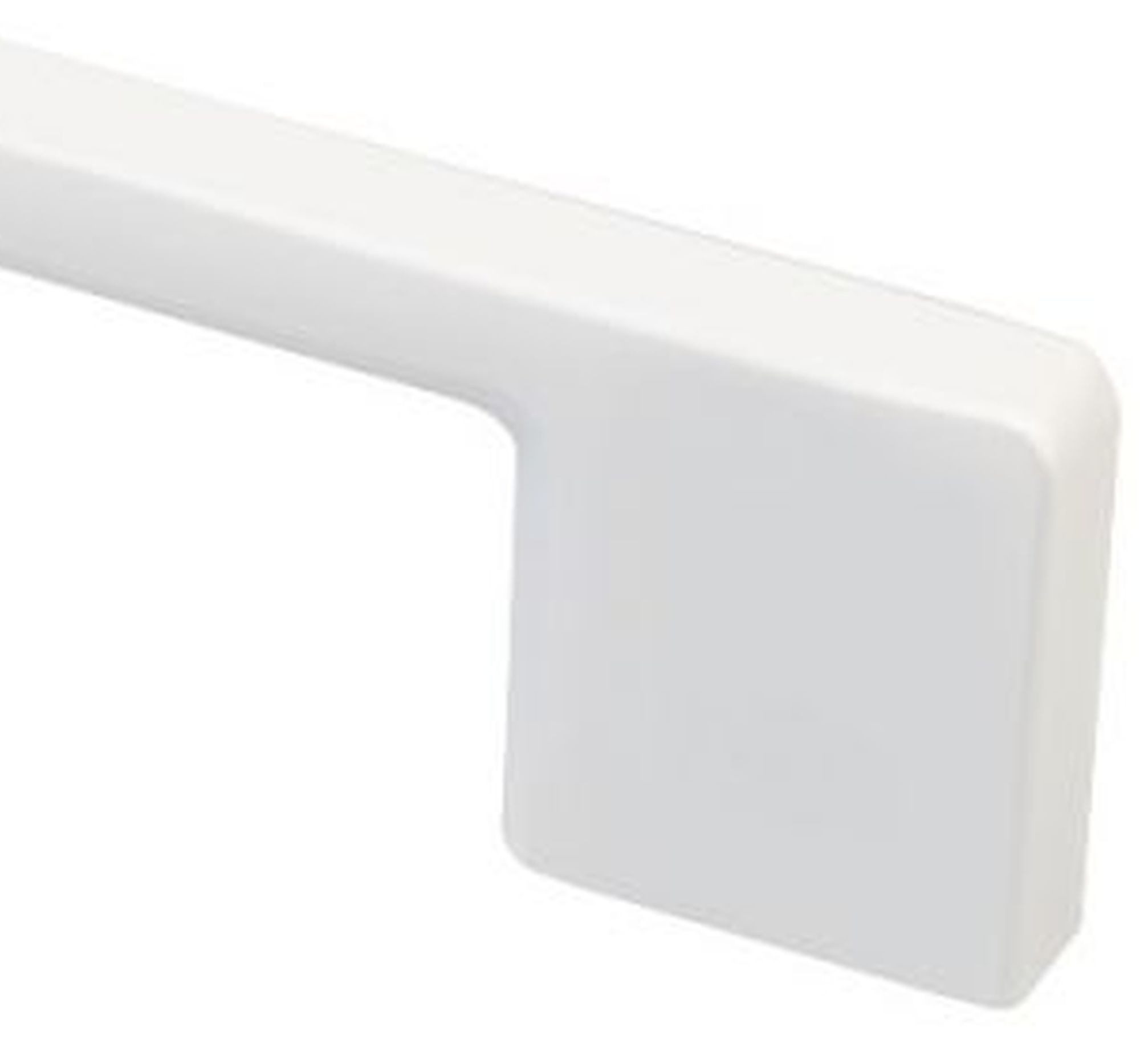 livingpoint24 Möbelgriff Möbelgriffe BA 128 - 320mm Küchengriffe Weiss matt Schrankgriff Easy (1-St., 19), Modern