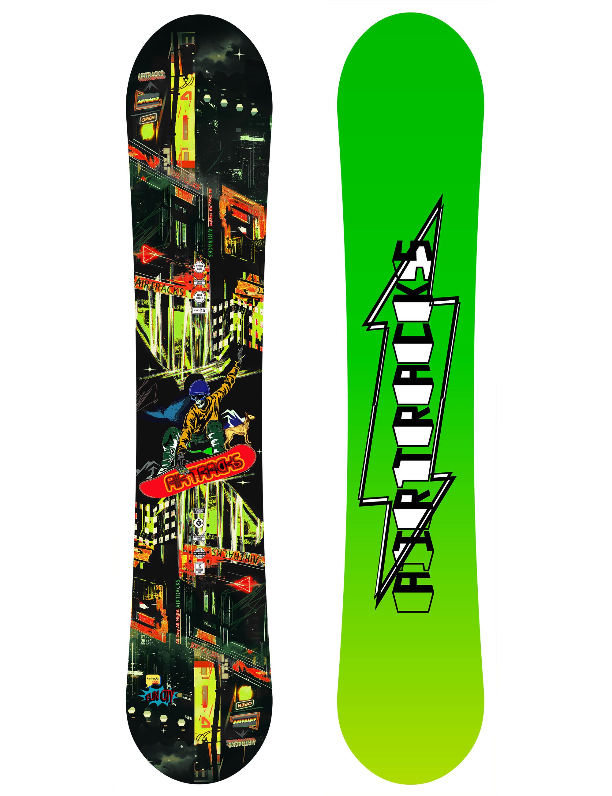 Snowboard Board Fun City Hybrid Rocker »Mod. 25/26