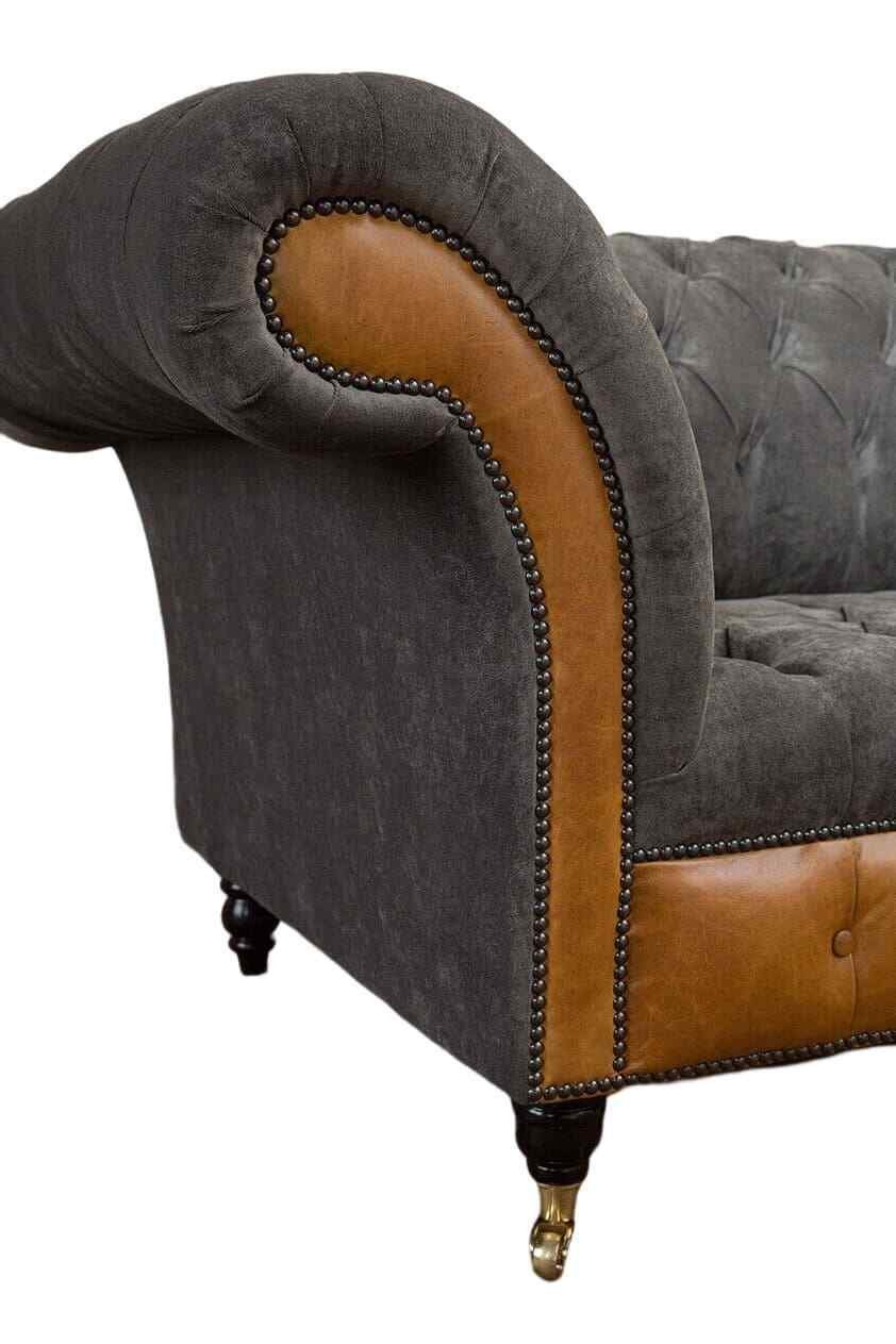 Chesterfield Teile, Polster, Sofa JVmoebel Sitzer Made Luxus Couchen in 4 Couch 1 Sofa Big Europe