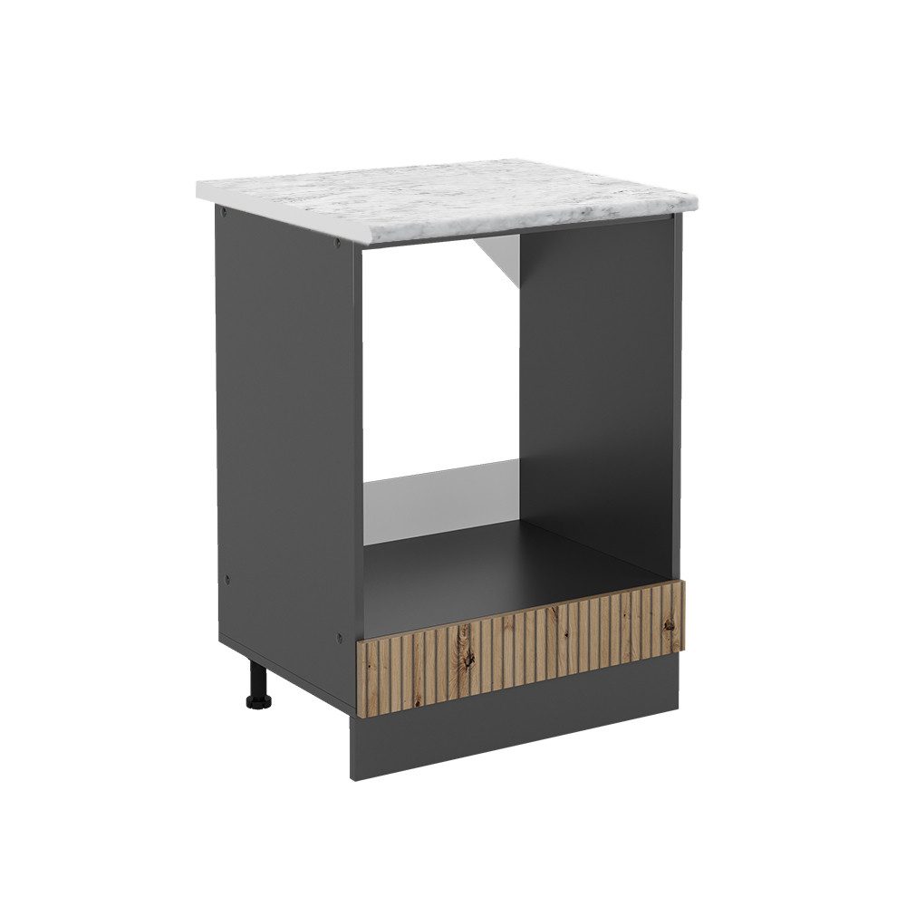 Vicco Herdumbauschrank R-Line, Artisan-Eiche/Anthrazit, 60 cm, günstig online kaufen