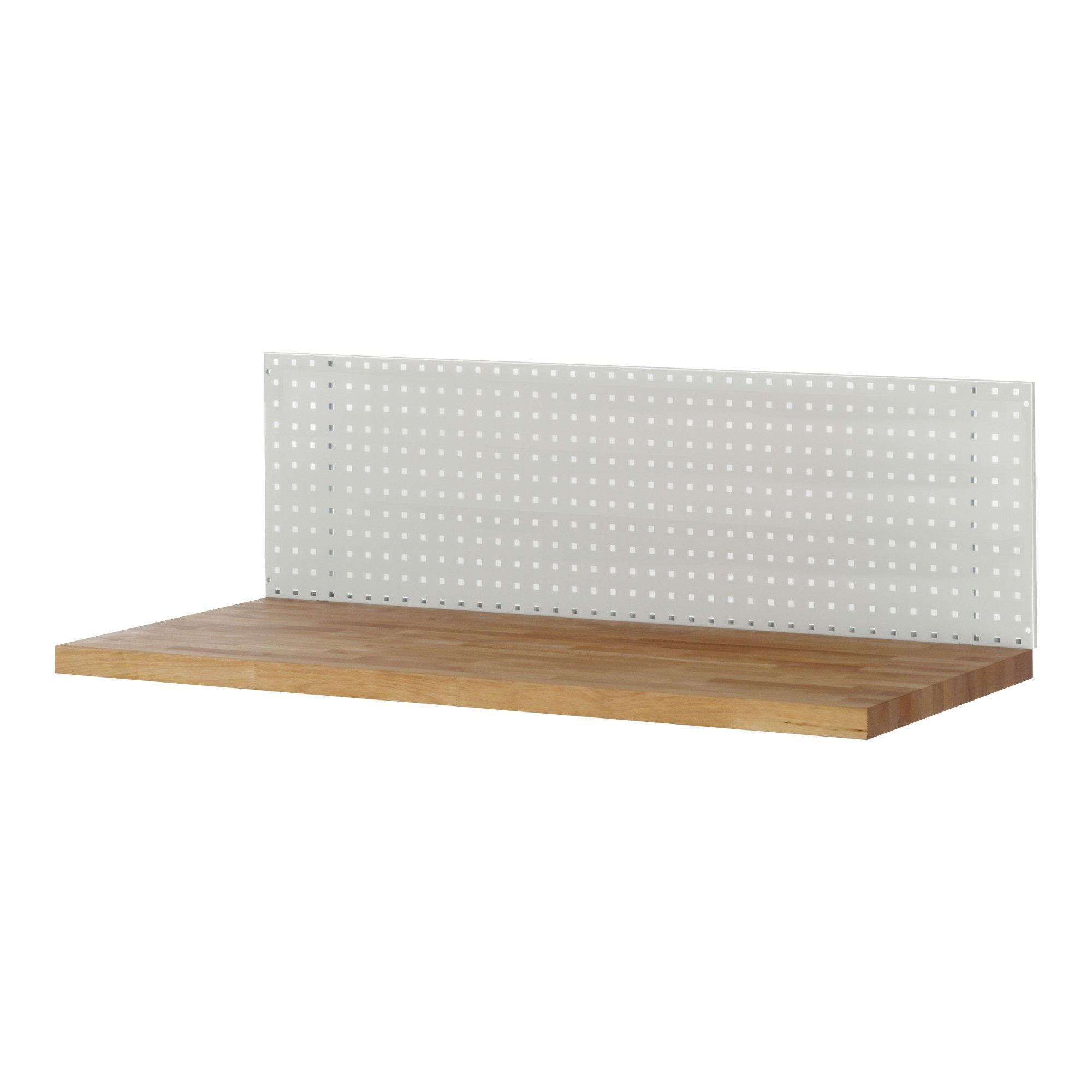 Werkbank Rau Lochplatte für Werkbankmontage BxTxH 1500x15x450mm