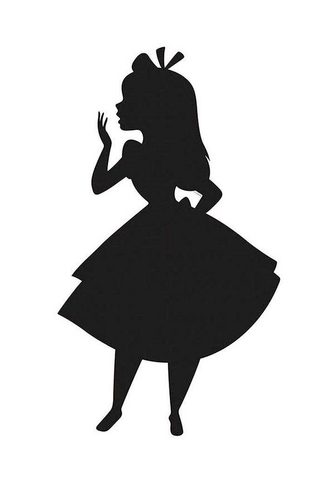 Komar Poster Alice Silhouette Disney Höhe: 4...