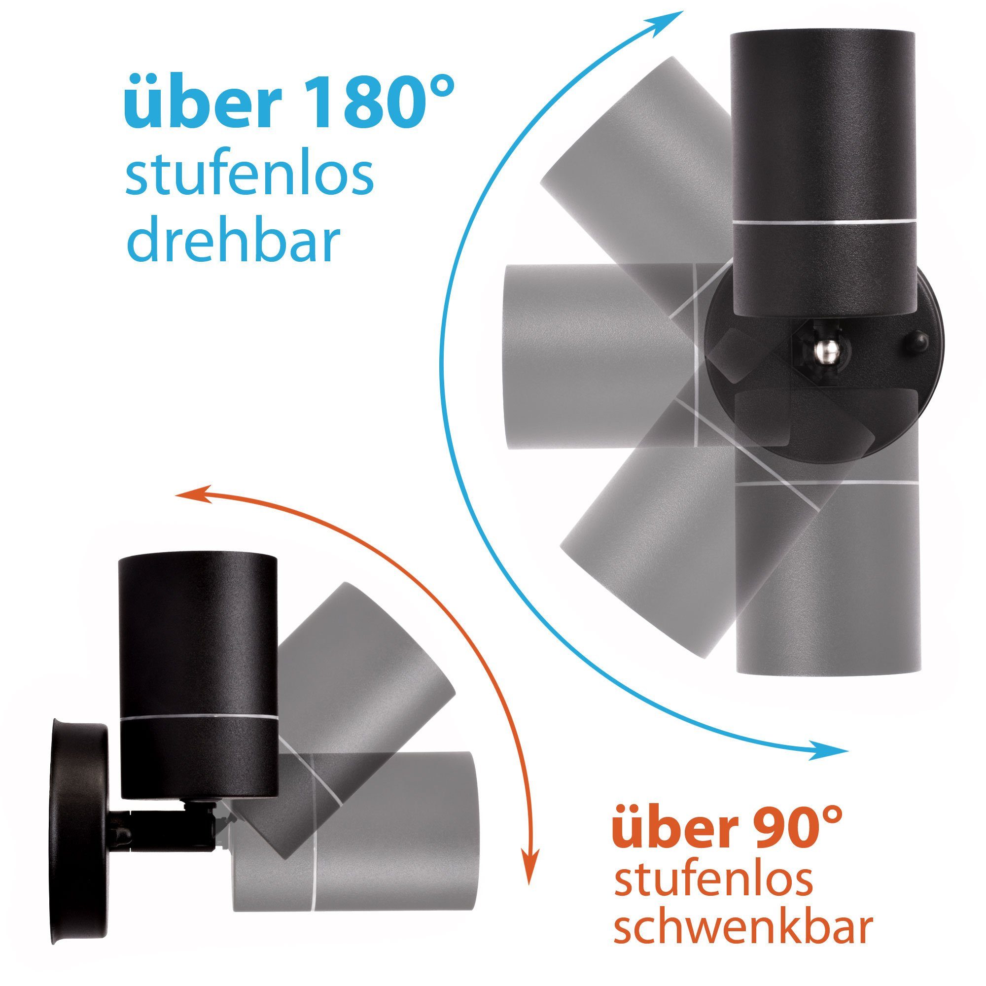 Maxkomfort Wandleuchte 109, für LED geeignet, günstig online kaufen