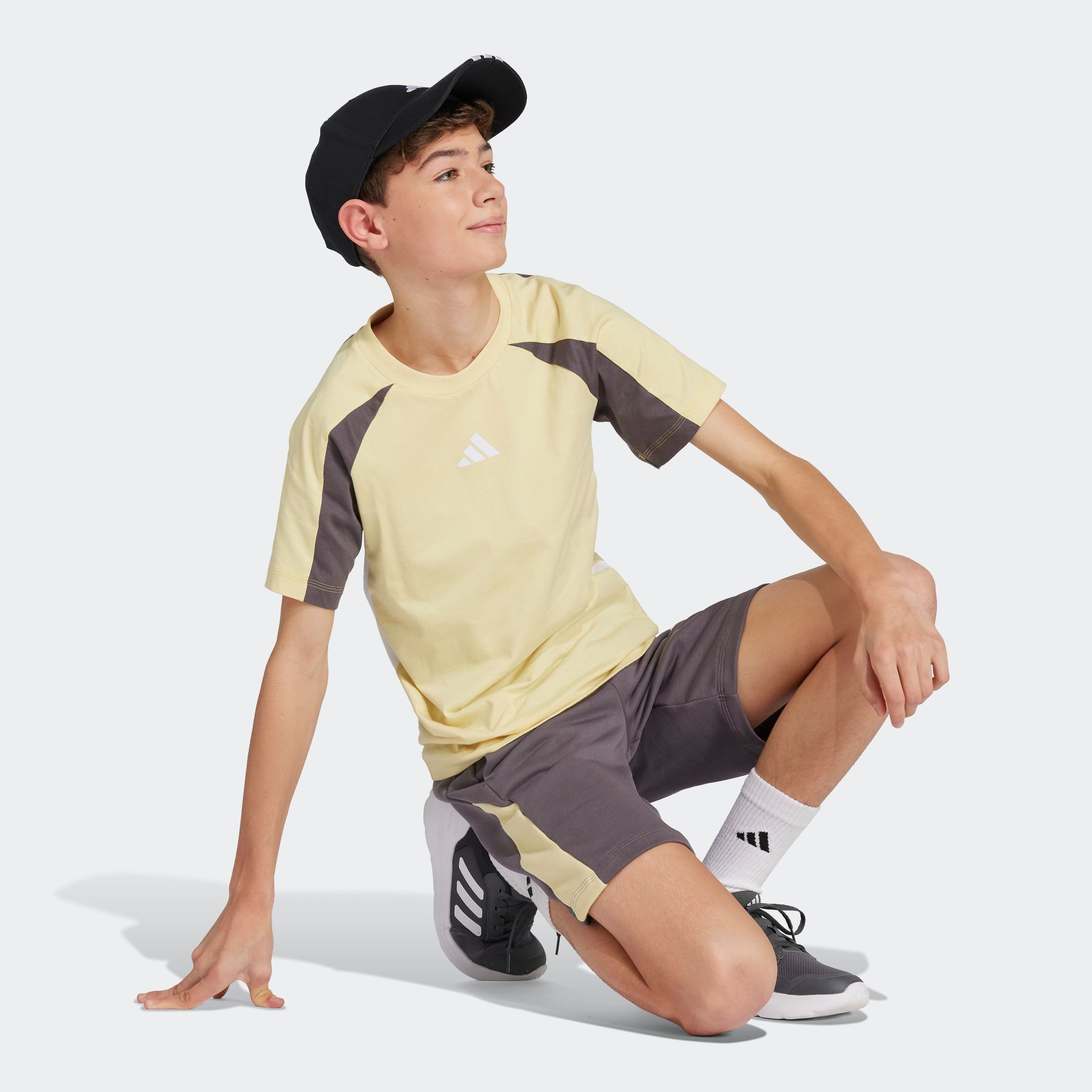 adidas Sportswear T-Shirt SEASONAL ESSENTIALS COLORBLOCK KIDS