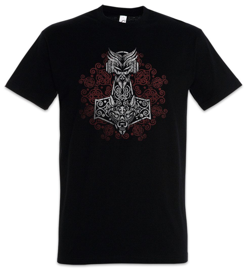 Urban Backwoods Print-Shirt Thors Hammer Ornaments günstig online kaufen
