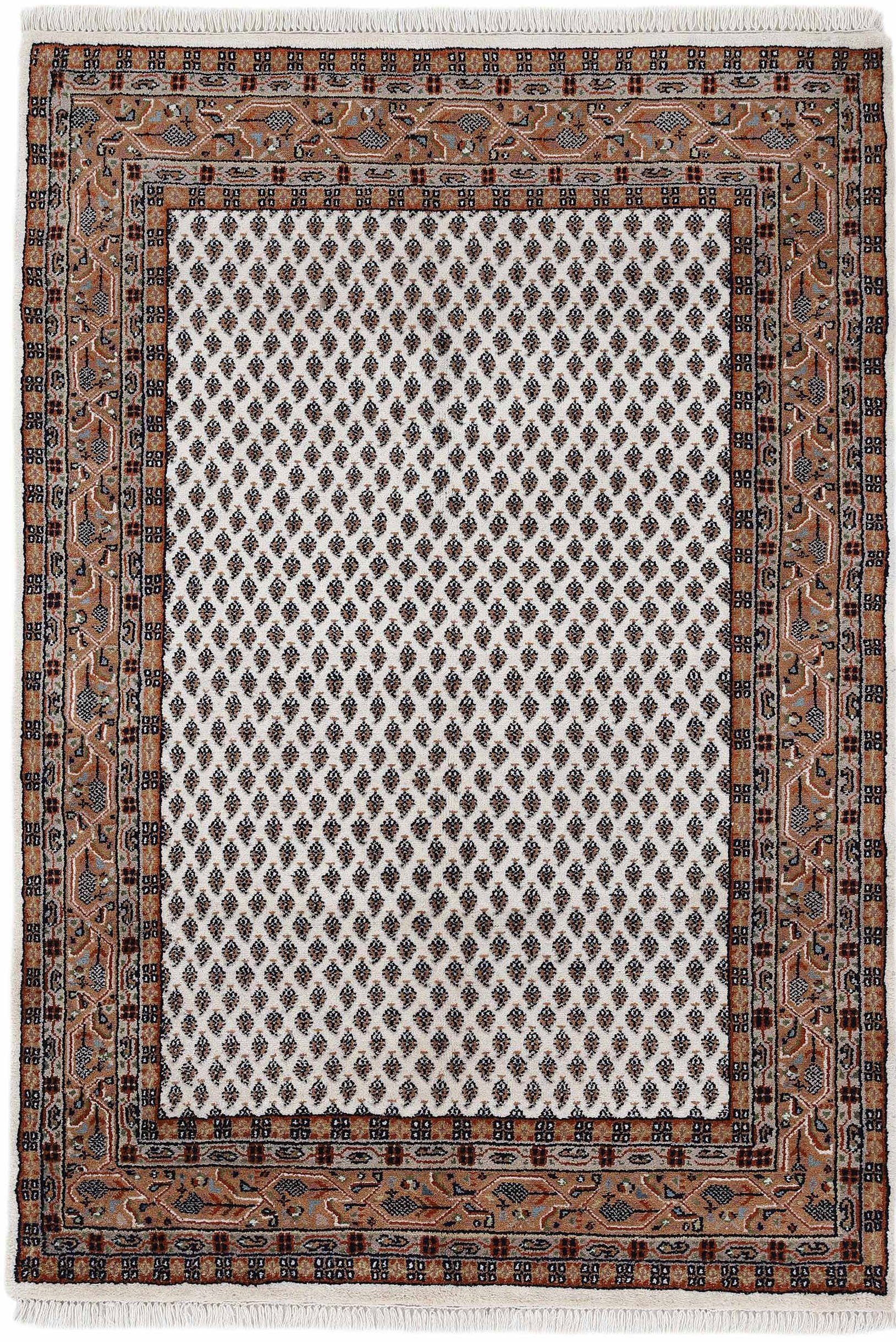 Orientteppich Orientteppich Mir, Woven Arts, rechteckig, Höhe: 15 mm, handgeknüpft, Wohnzimmer, reine Wolle