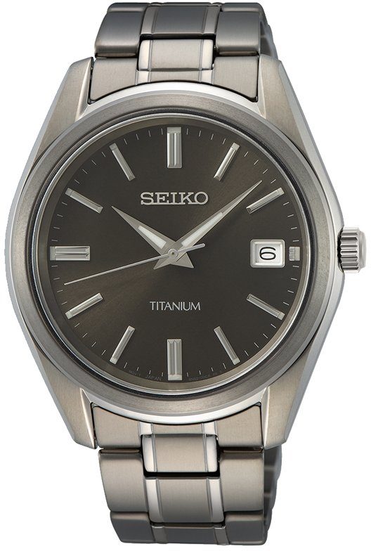 Seiko Quarzuhr SUR375P1, Zeitgemäße Herrenarmbanduhr