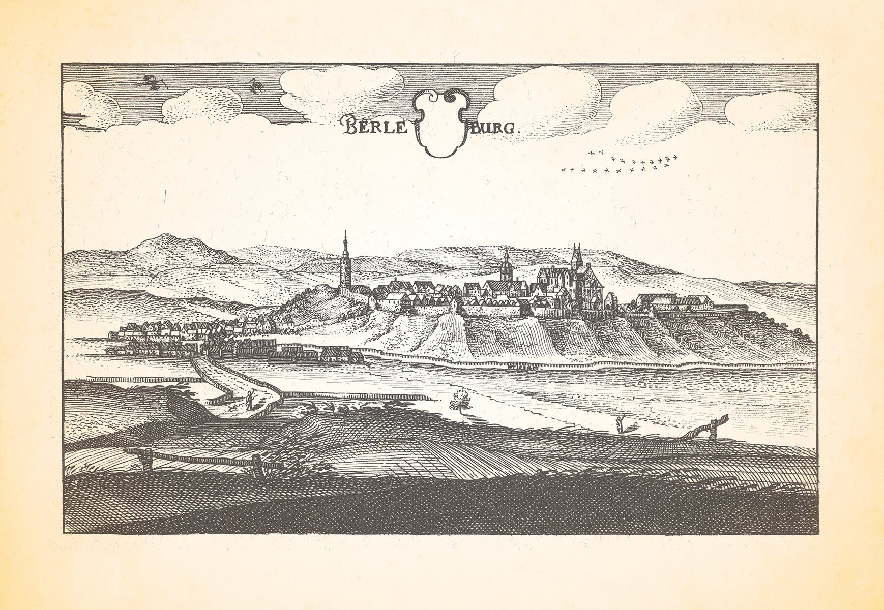Kunstdruck Berleburg Bad Berleburg Rothaargebirge Schloss Berleburg Wollmarkt Mer