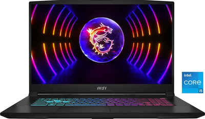 MSI Katana 17 B12VEK-407 Gaming-Notebook (43,9 cm/17,3 Zoll, Intel Core i5 12450H, GeForce RTX™ 4050, 1000 GB SSD)